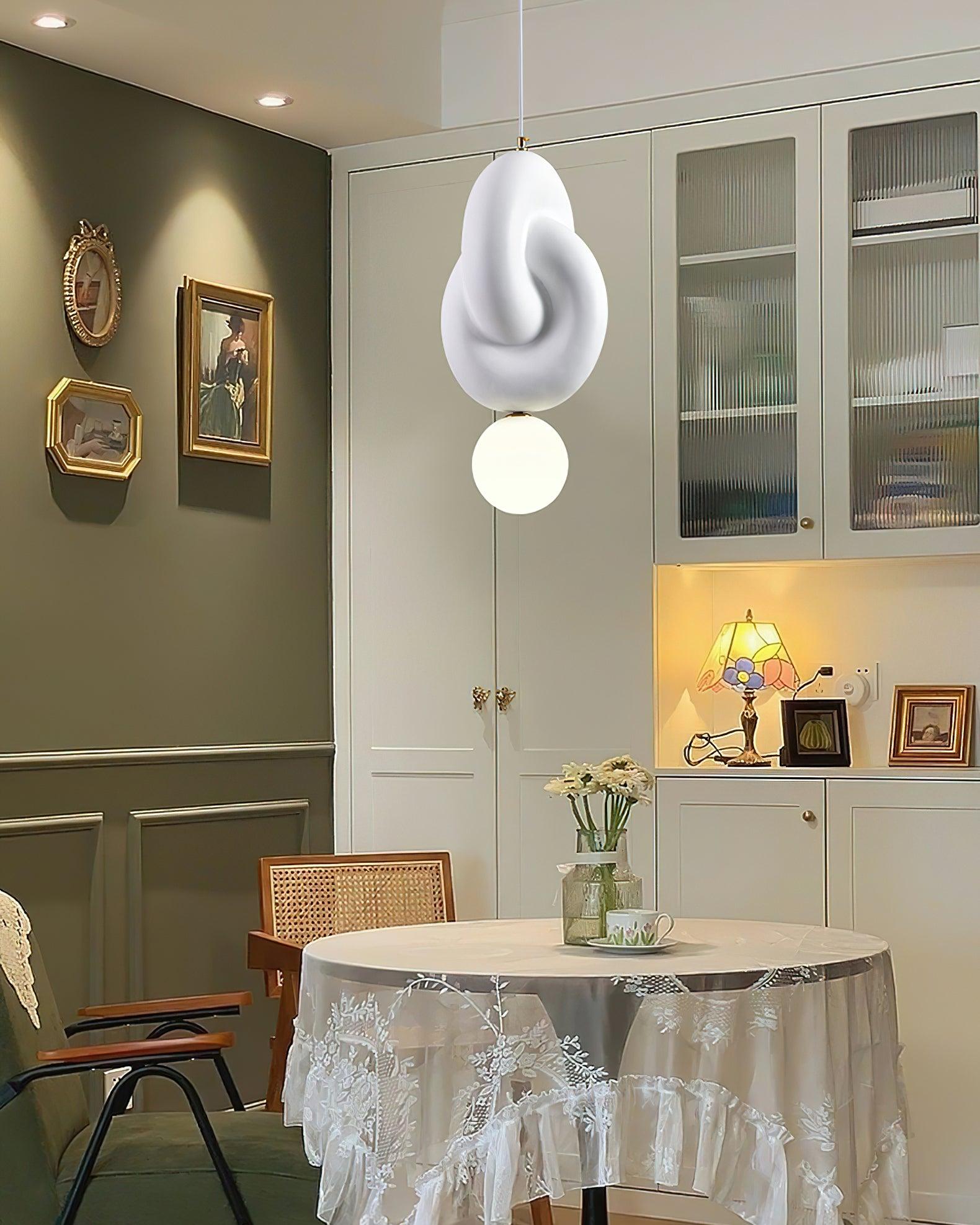 Zelireth Individuelle Kreativität Harz Glas Pendelleuchte-Letslighting