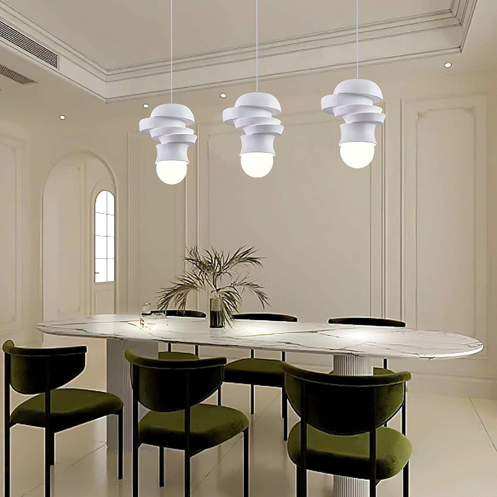 Zelireth Individuelle Kreativität Harz Glas Pendelleuchte-Letslighting