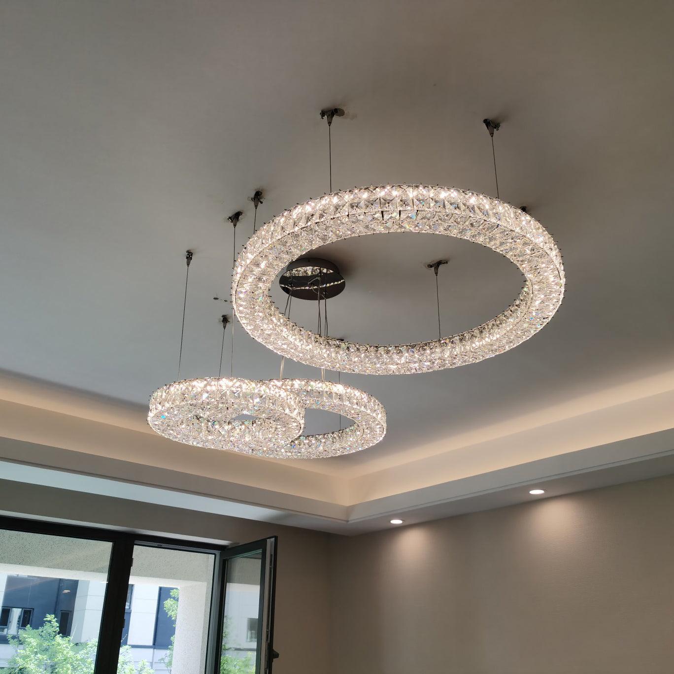 Lustra Kronleuchter-Kristallring Spiridon Luxe-Letslighting