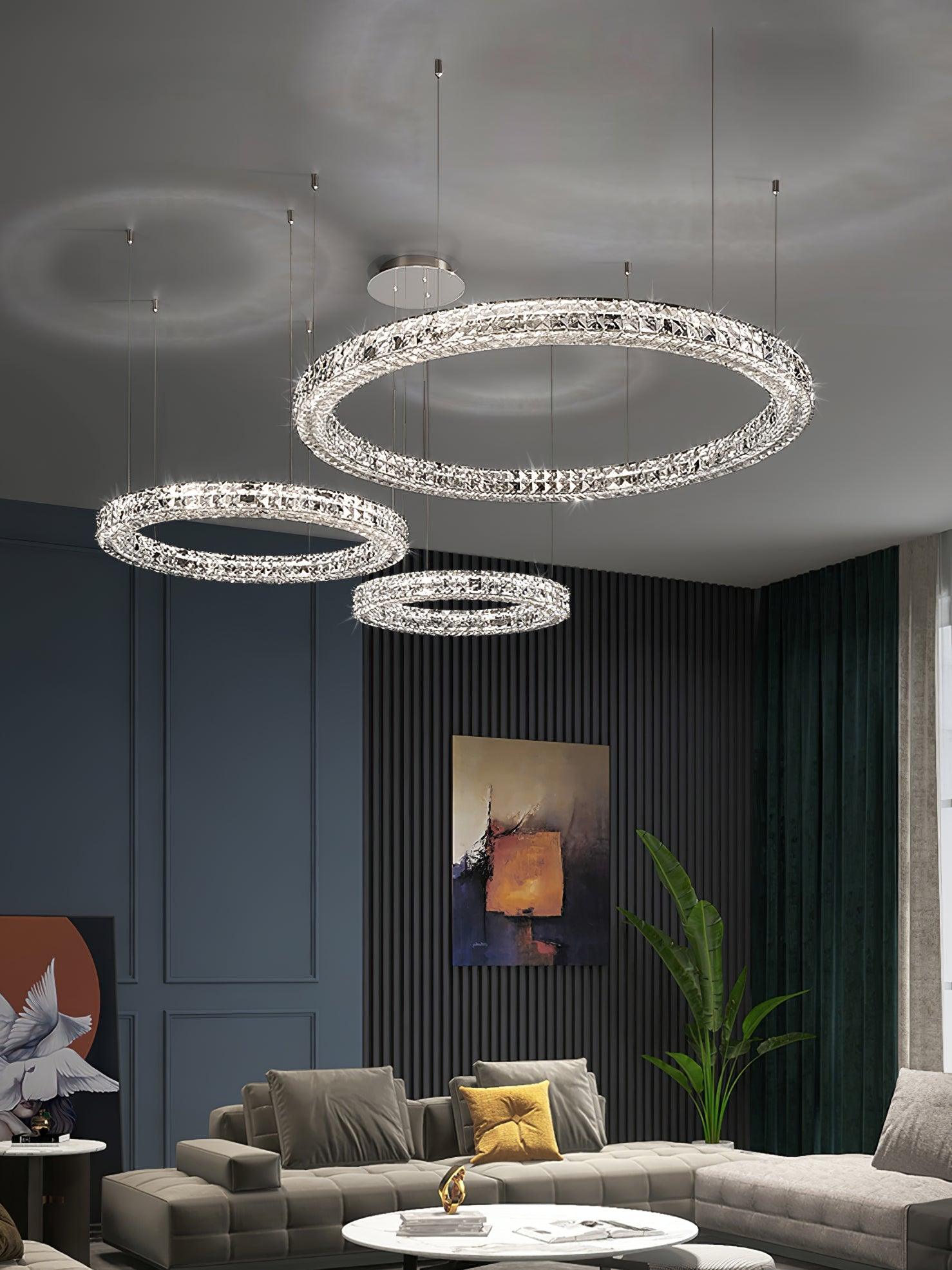 Lustra Kronleuchter-Kristallring Spiridon Luxe-Letslighting
