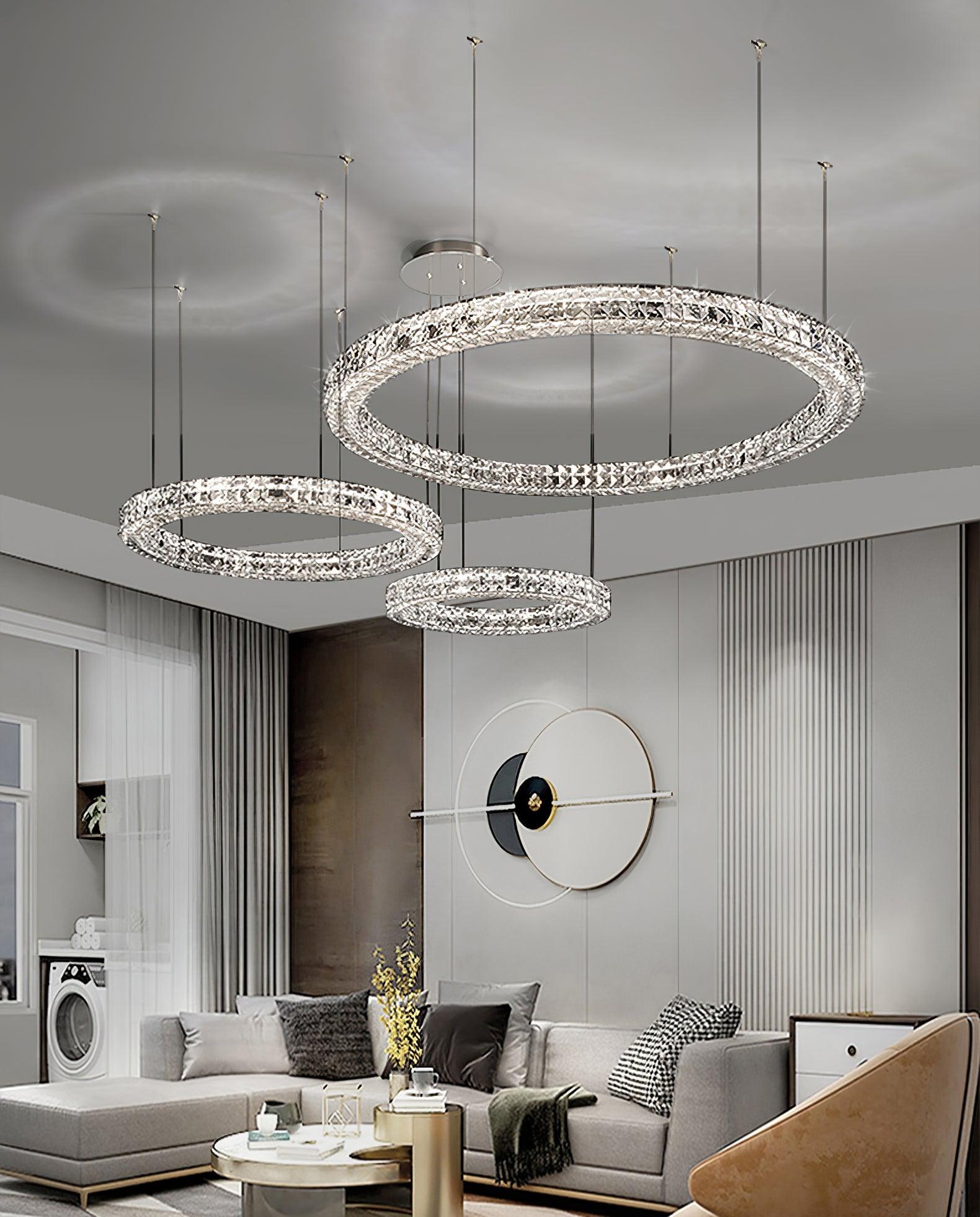 Lustra Kronleuchter-Kristallring Spiridon Luxe-Letslighting
