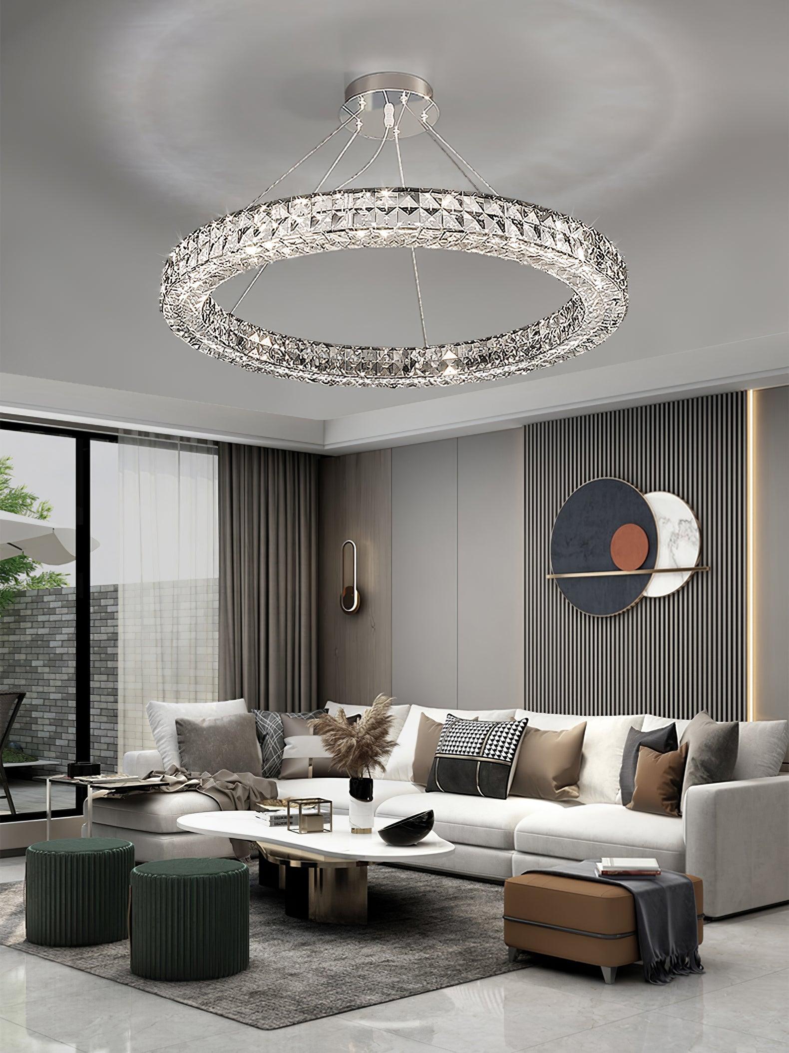 Lustra Kronleuchter-Kristallring Spiridon Luxe-Letslighting