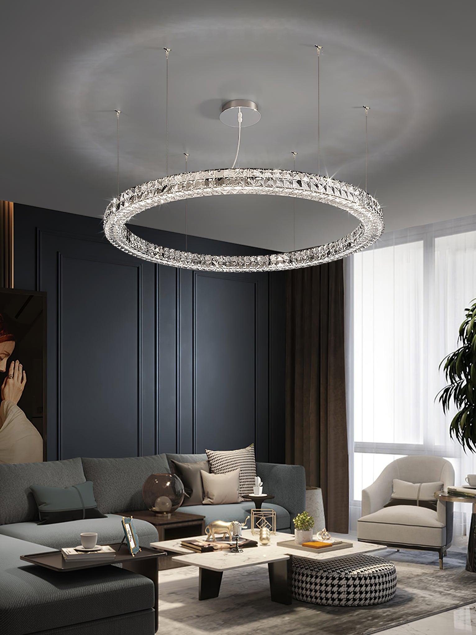 Lustra Kronleuchter-Kristallring Spiridon Luxe-Letslighting