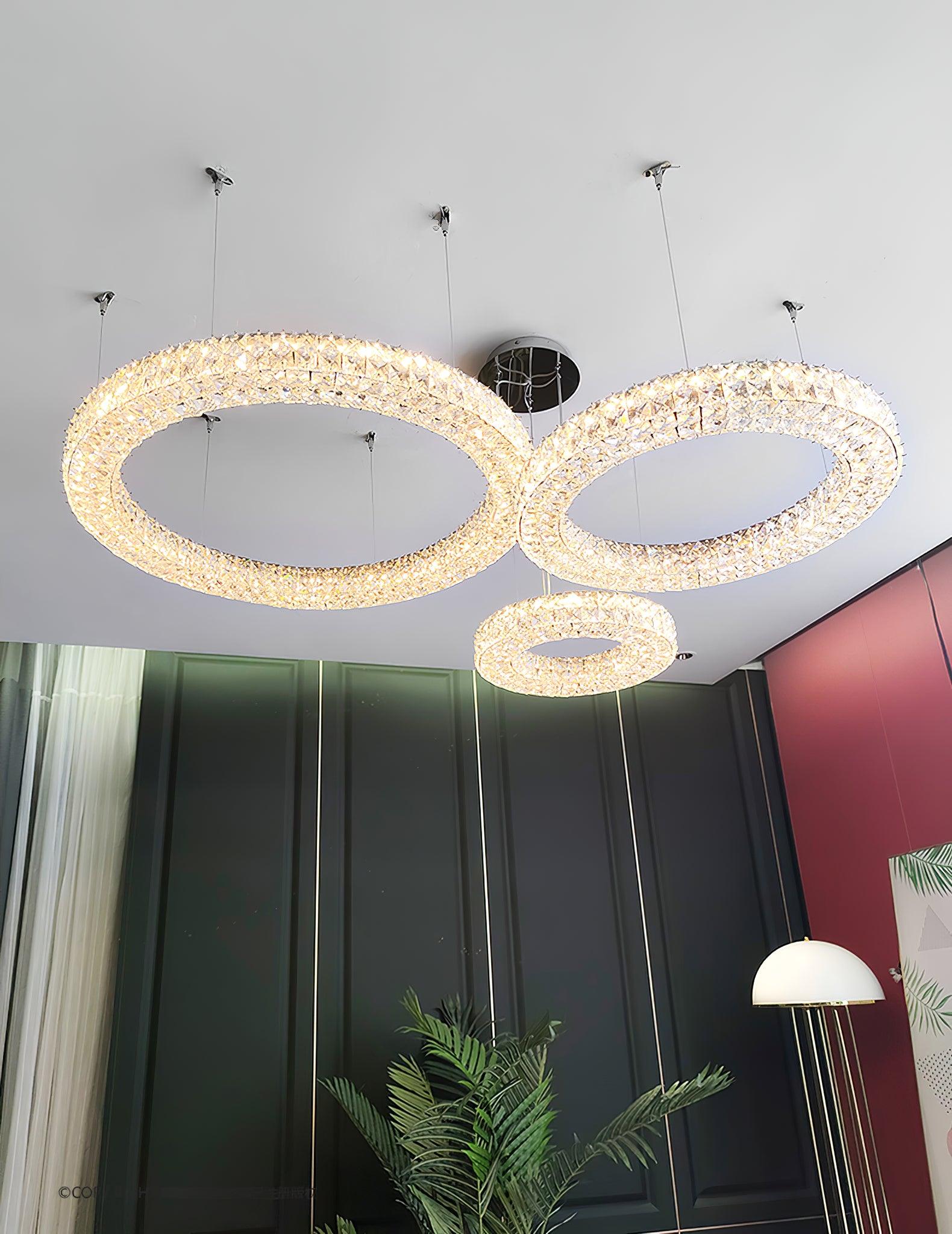 Lustra Kronleuchter-Kristallring Spiridon Luxe-Letslighting