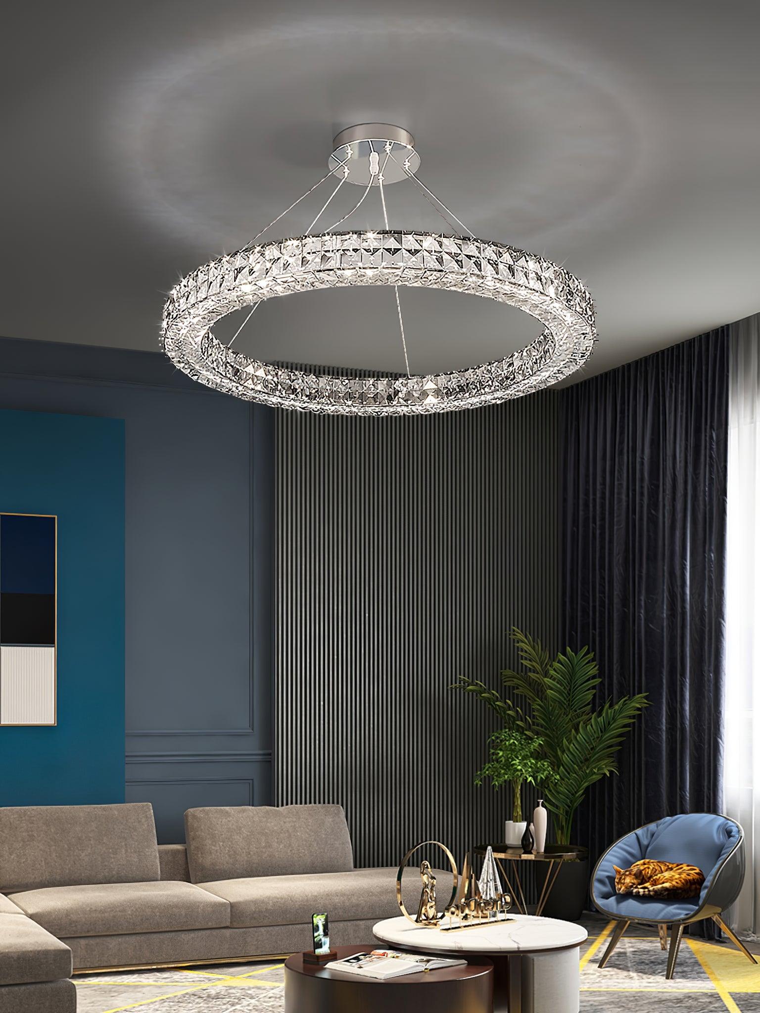 Lustra Kronleuchter-Kristallring Spiridon Luxe-Letslighting