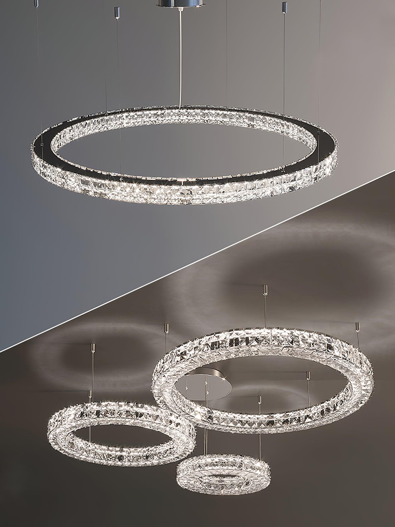 Lustra Kronleuchter-Kristallring Spiridon Luxe-Letslighting