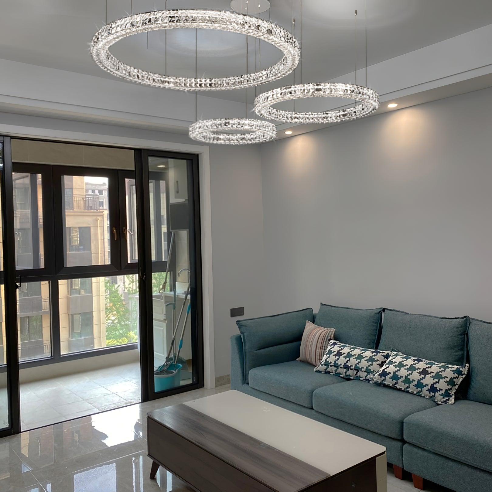 Lustra Kronleuchter-Kristallring Spiridon Luxe-Letslighting