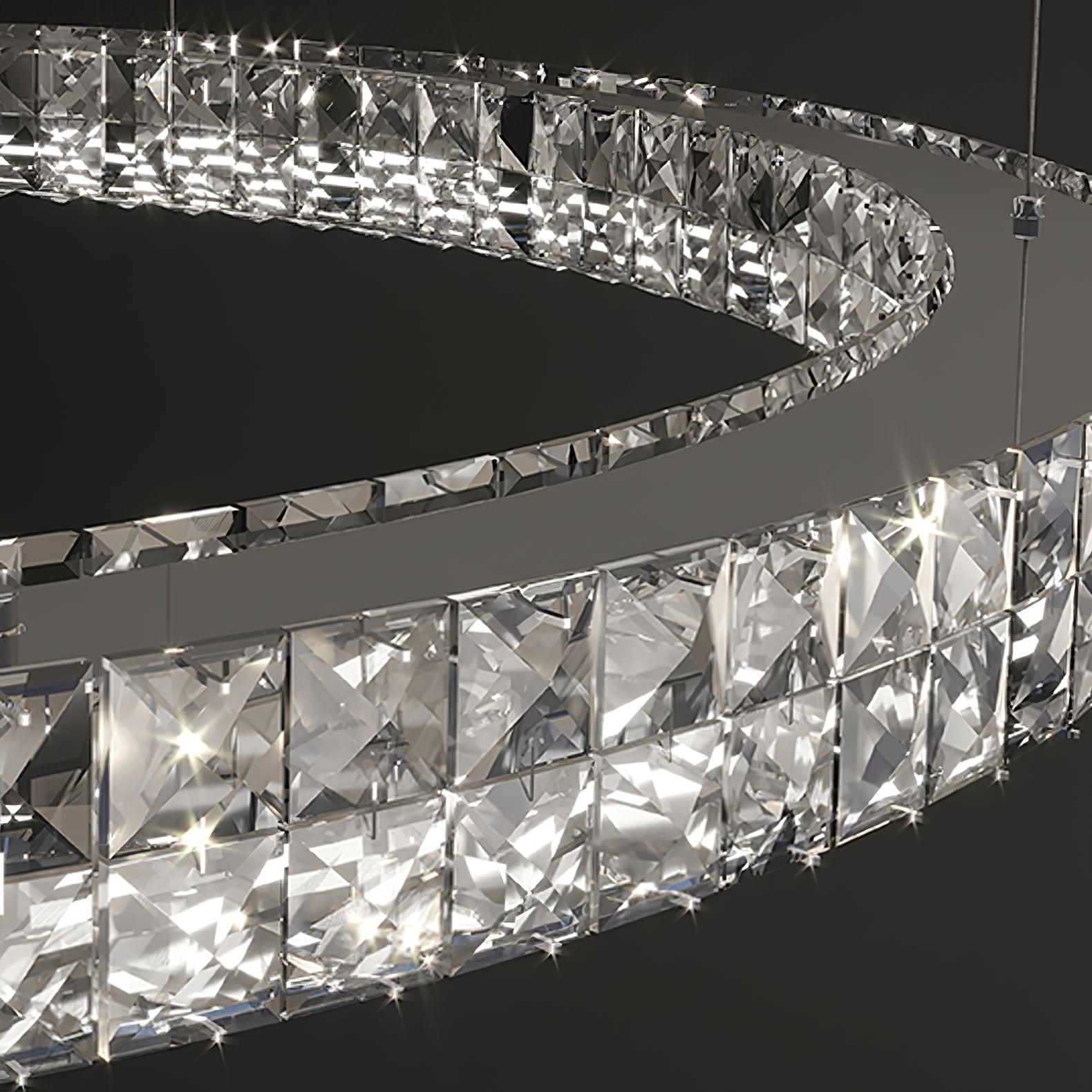 Lustra Kronleuchter-Kristallring Spiridon Luxe-Letslighting