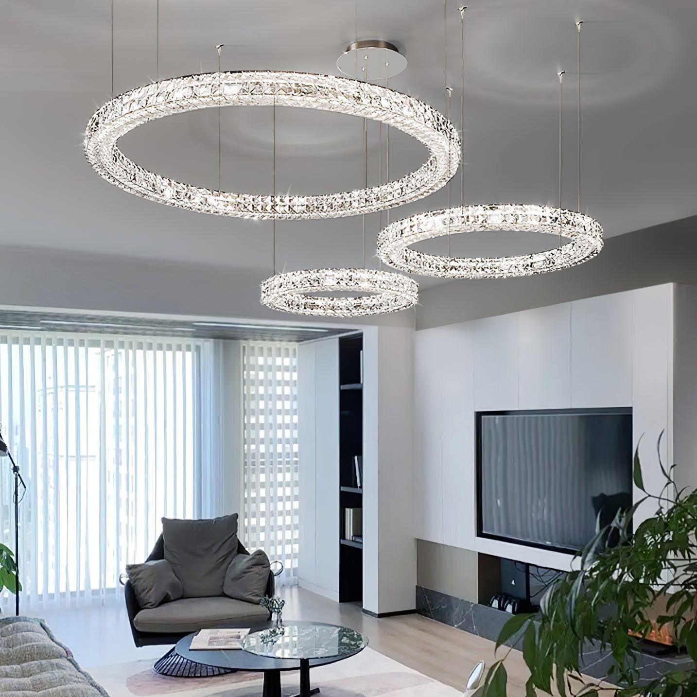 Lustra Kronleuchter-Kristallring Spiridon Luxe-Letslighting
