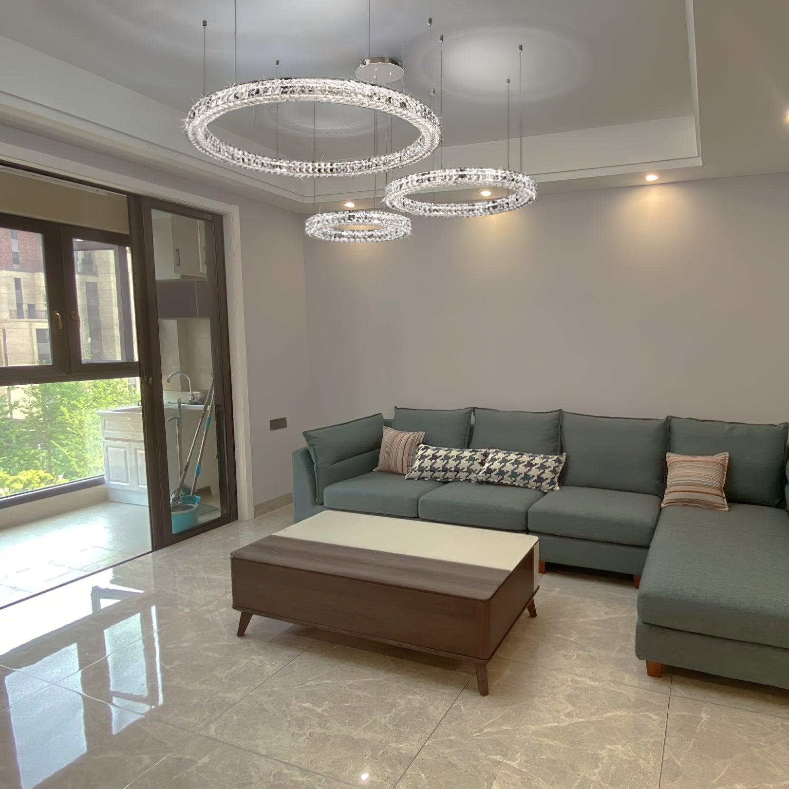 Lustra Kronleuchter-Kristallring Spiridon Luxe-Letslighting