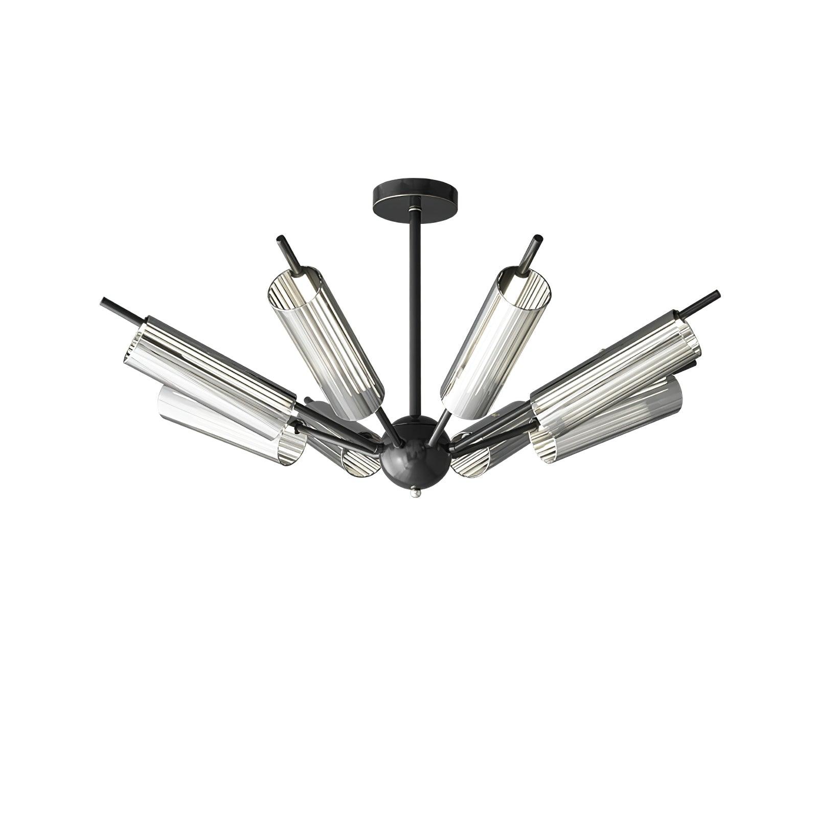 Sputnik Brass Chandelier - Blowlighting