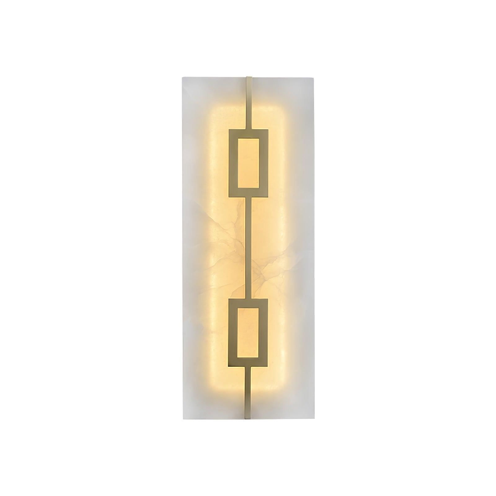 Alvelor Geometric Alabaster Wall Light - Neutralighting