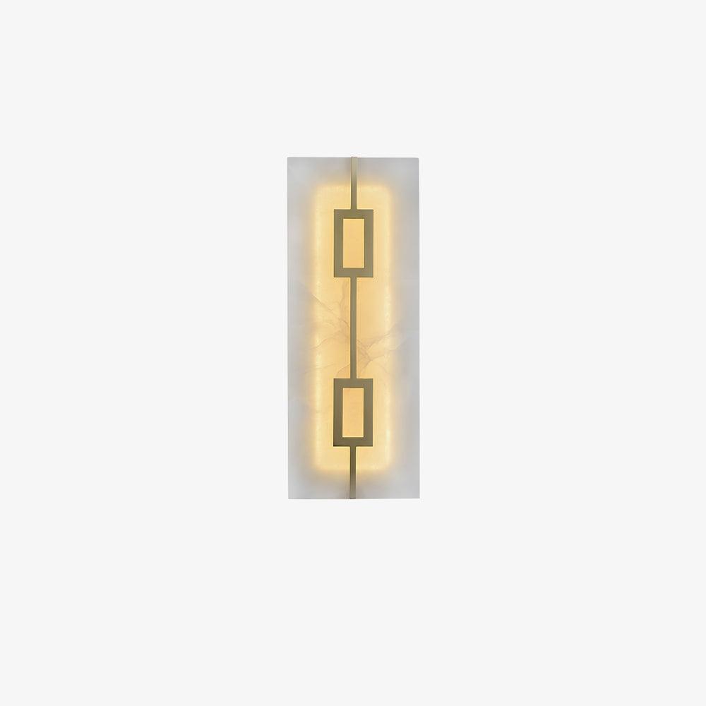Alvelor Geometric Alabaster Wall Light - Neutralighting