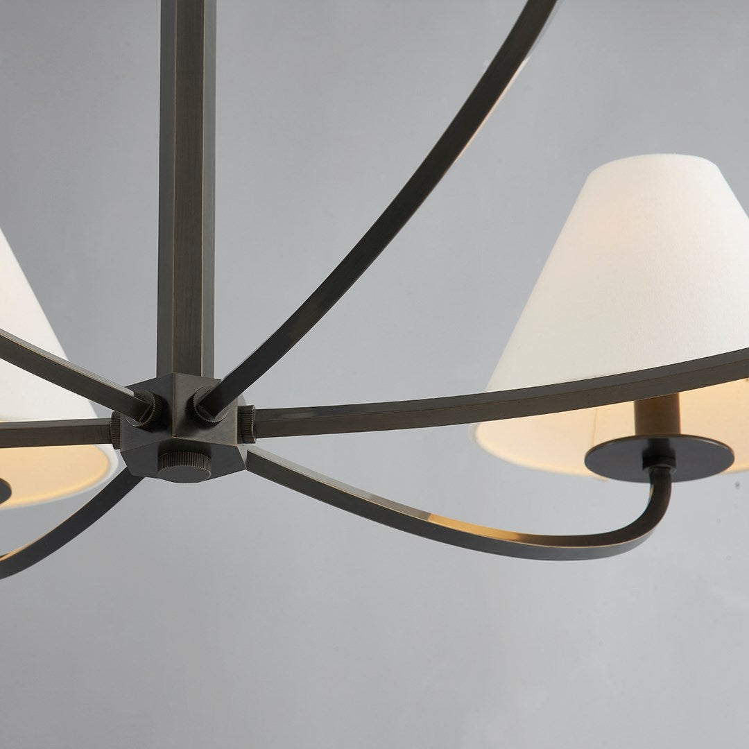 Fleur Stoff Klassisch Vintage Kronleuchter-Letslighting