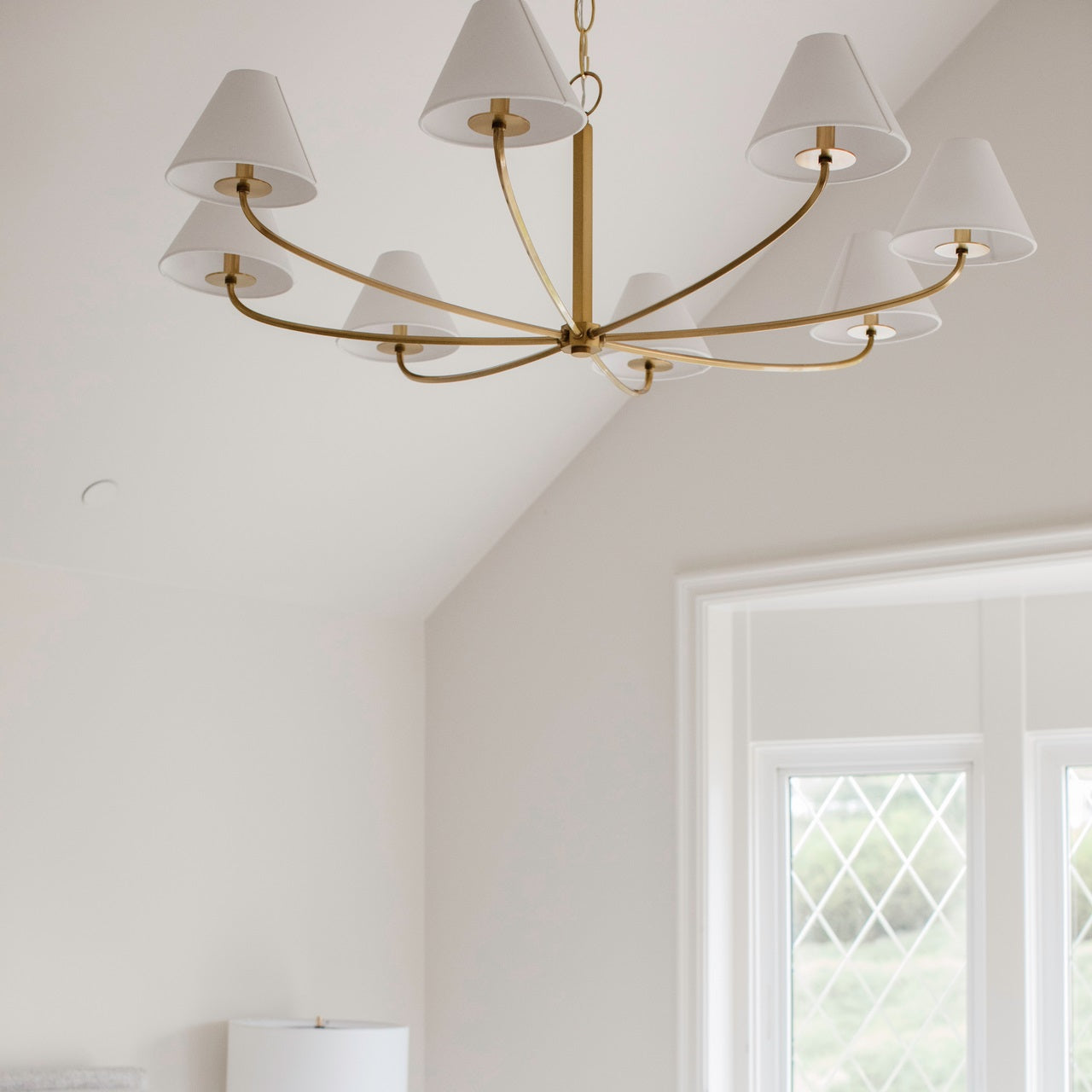 Fleur Stoff Klassisch Vintage Kronleuchter-Letslighting