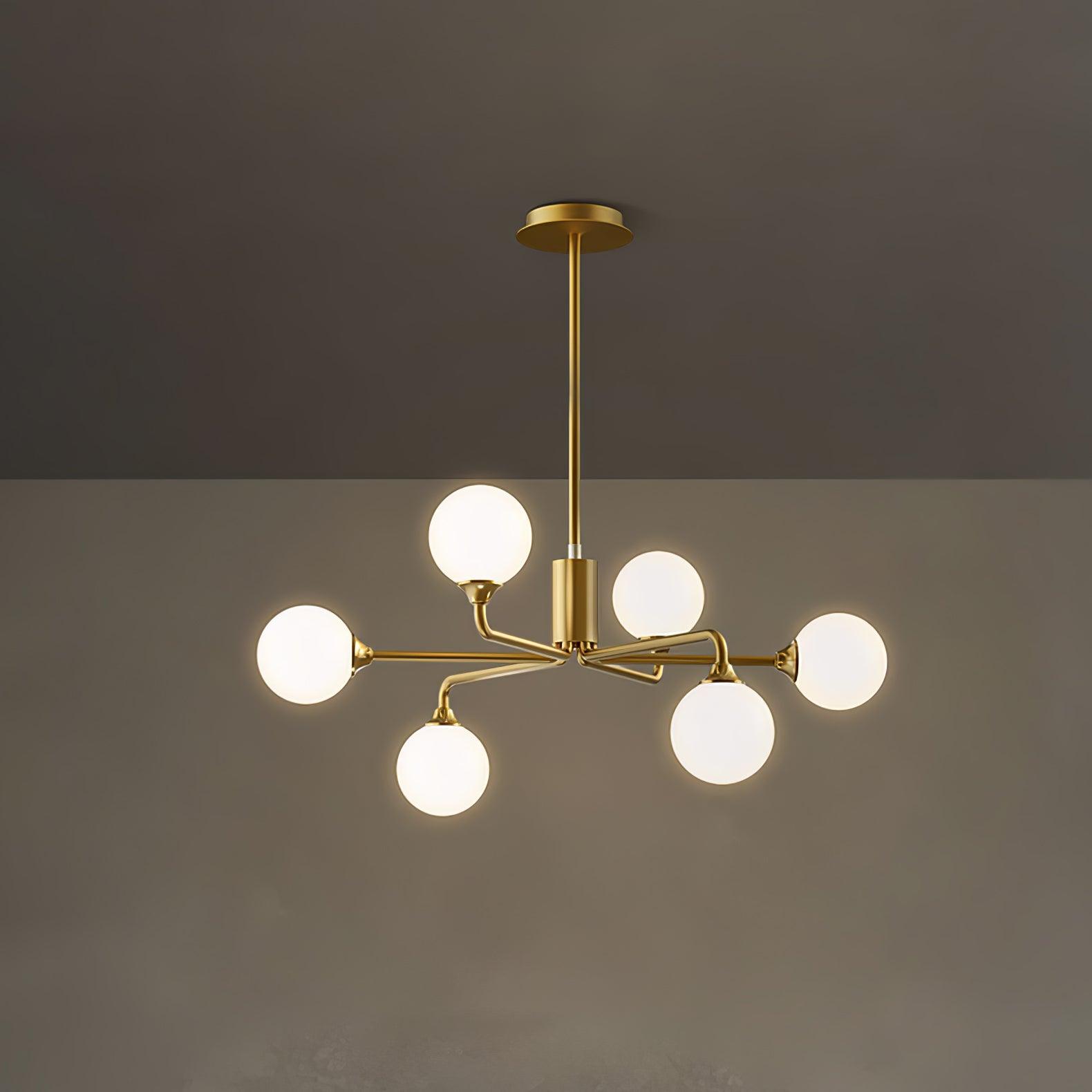Galaxy Moderne Glas-Kronleuchter-Letslighting