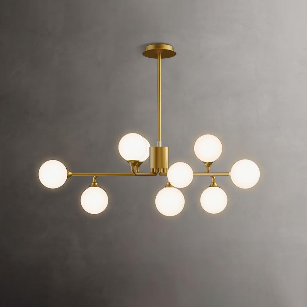 Galaxy Moderne Glas-Kronleuchter-Letslighting