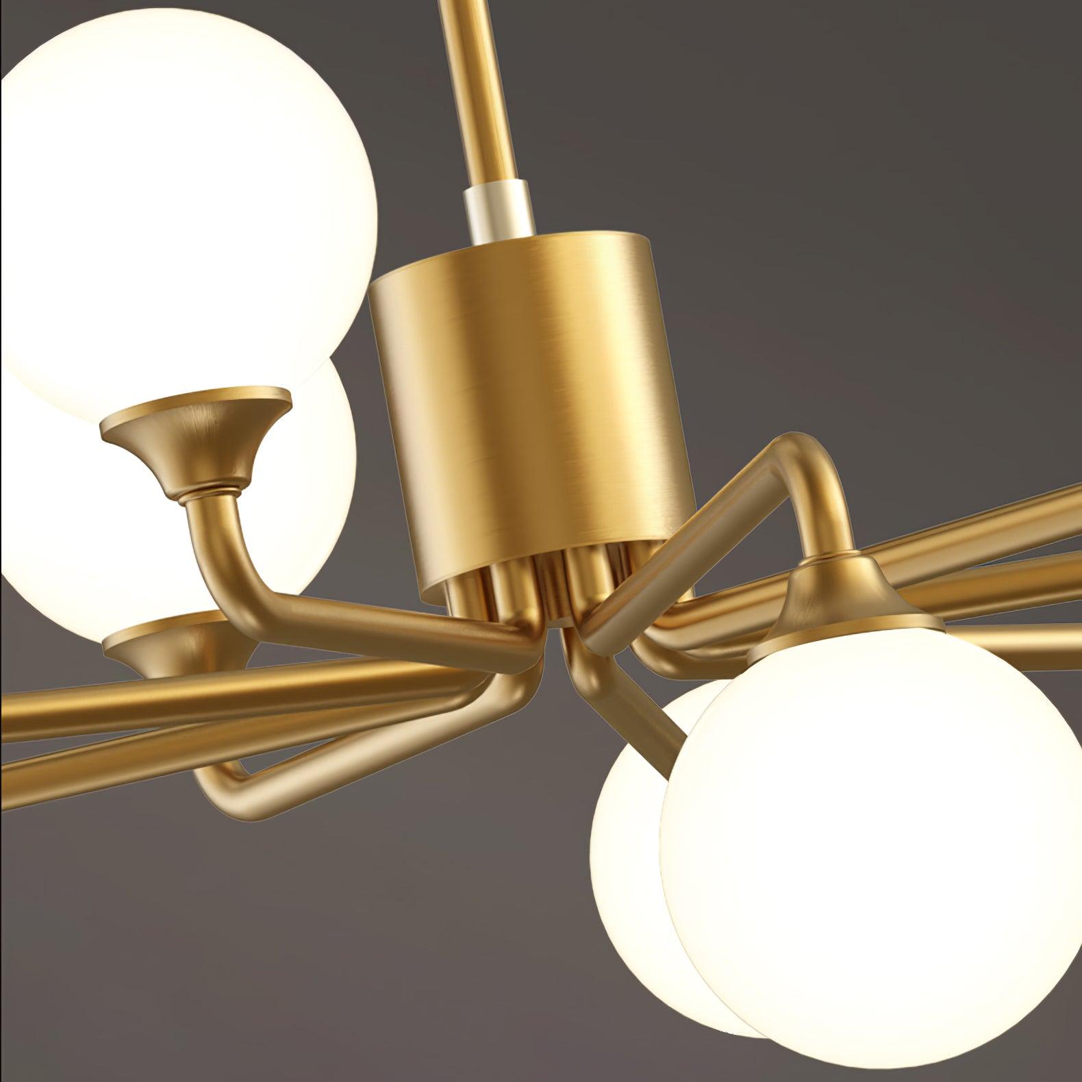 Galaxy Moderne Glas-Kronleuchter-Letslighting