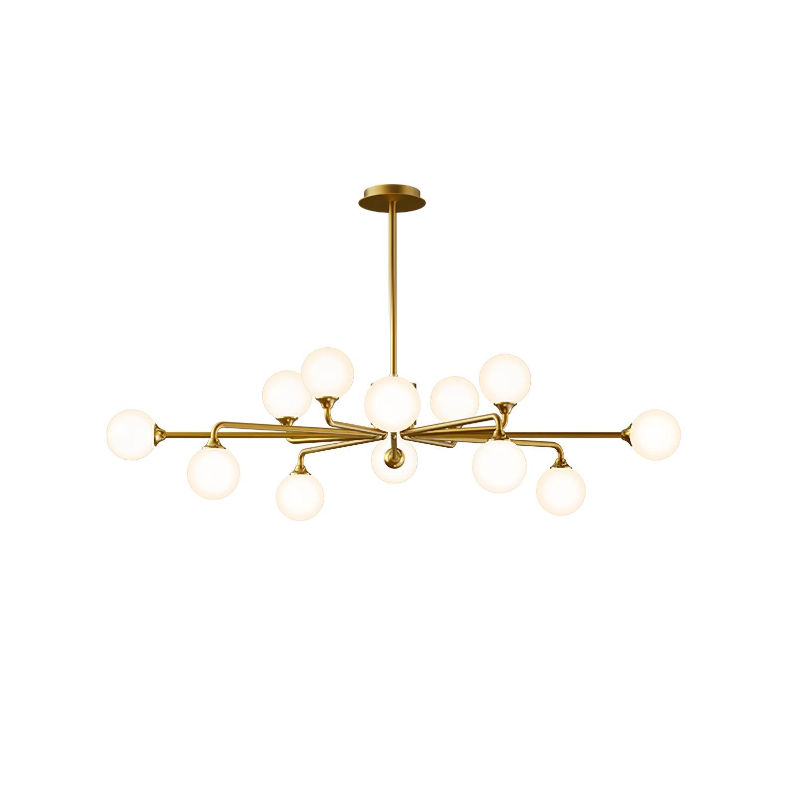 Galaxy Moderne Glas-Kronleuchter-Letslighting