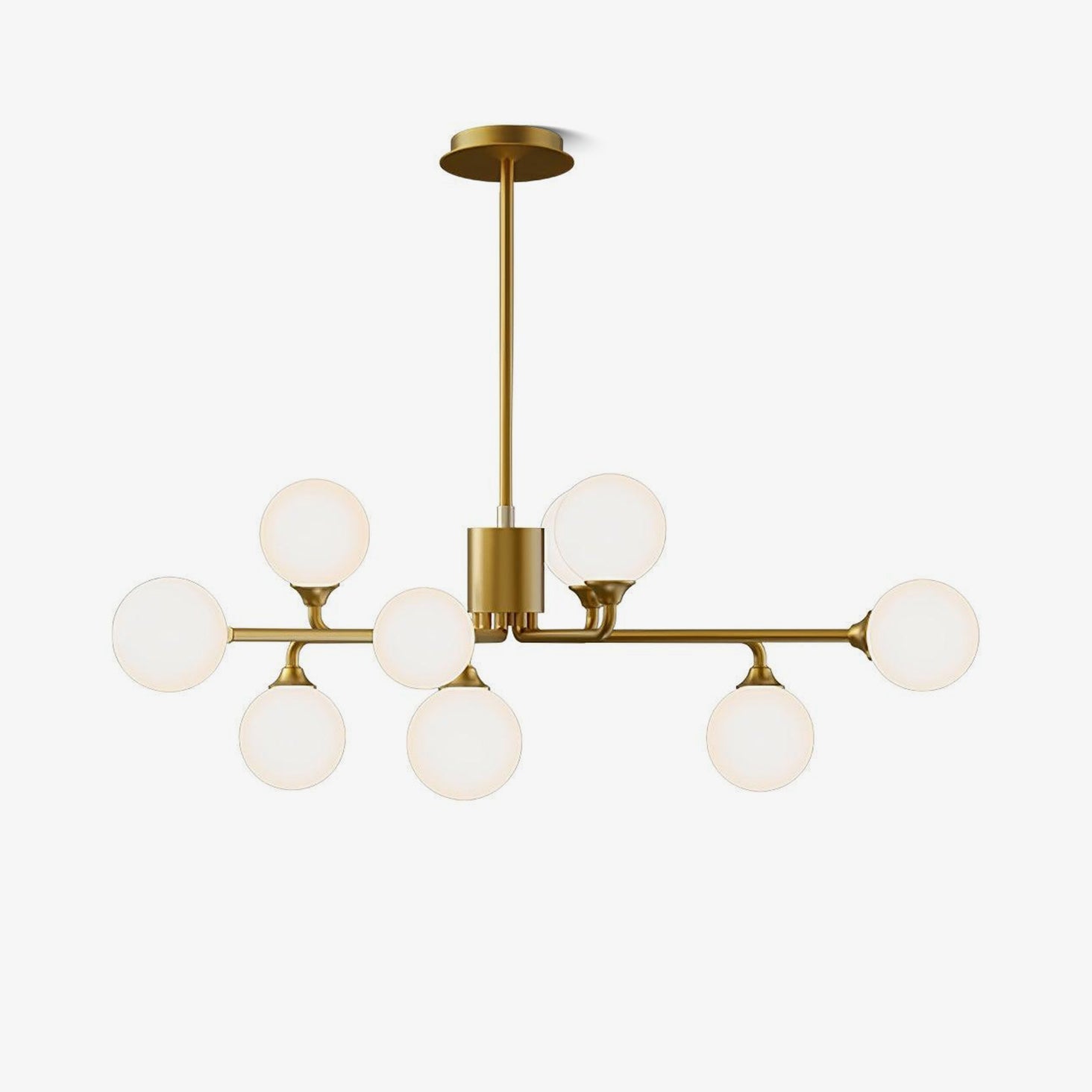 Galaxy Moderne Glas-Kronleuchter-Letslighting
