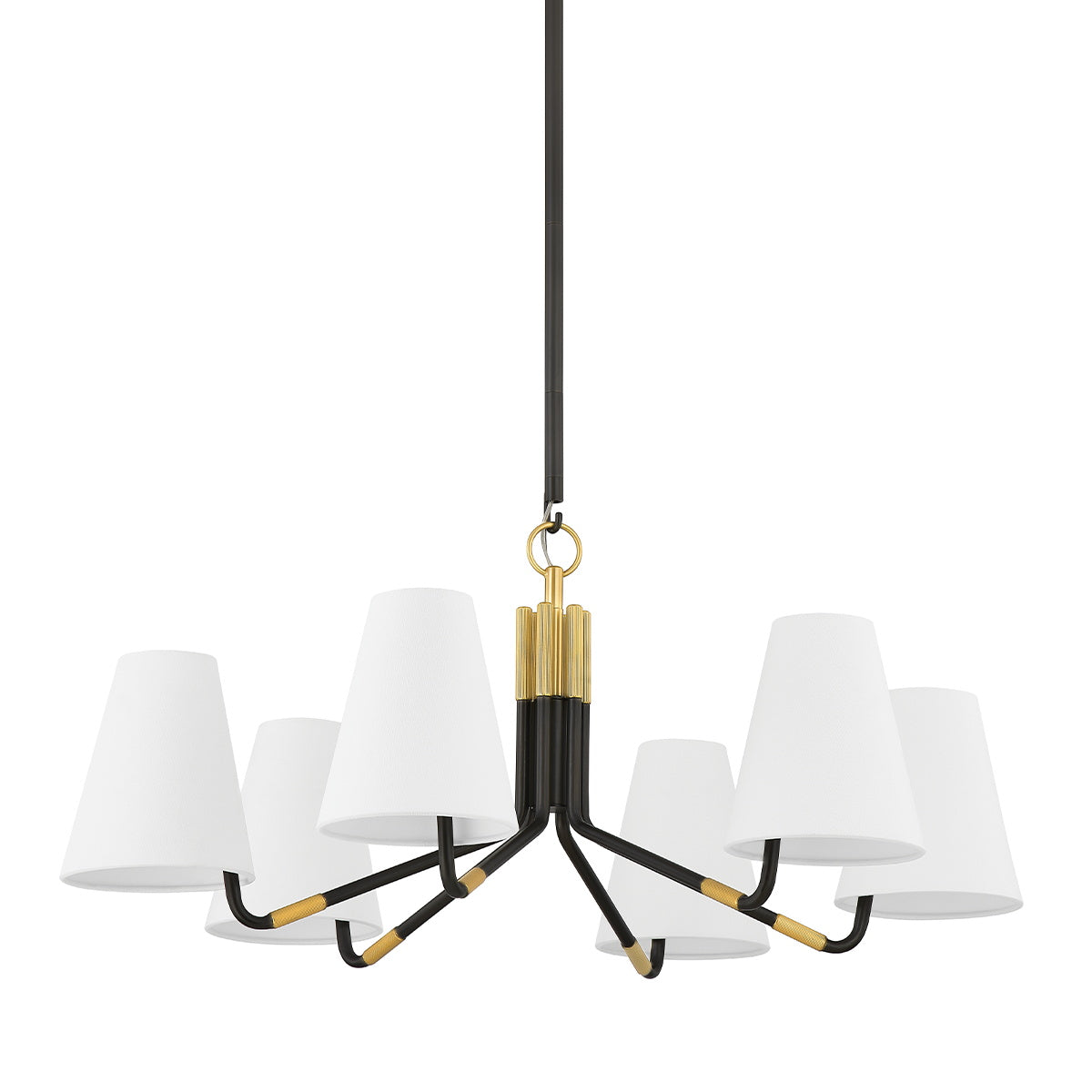 Stanwyck Vintage Industrieller Stoff-Kronleuchter-Letslighting