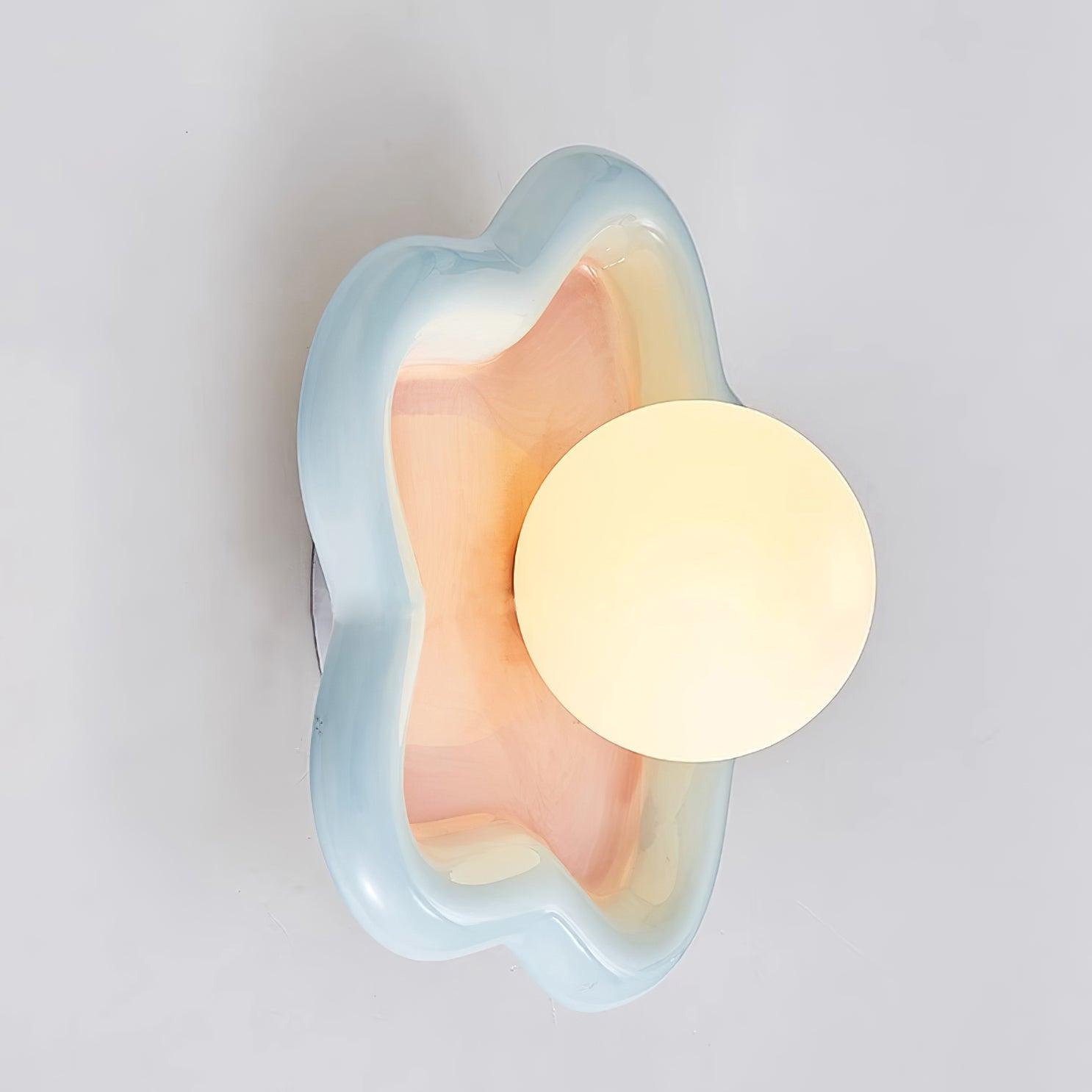 Petani Rosa Gelbe Blumen-Wandleuchte-Letslighting