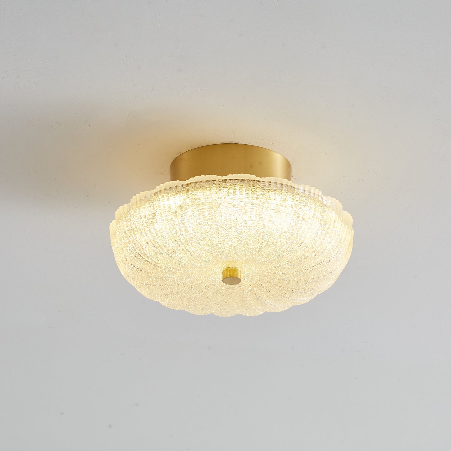 Evraeel Moderne minimalistische Deckenleuchte aus Glas-Letslighting