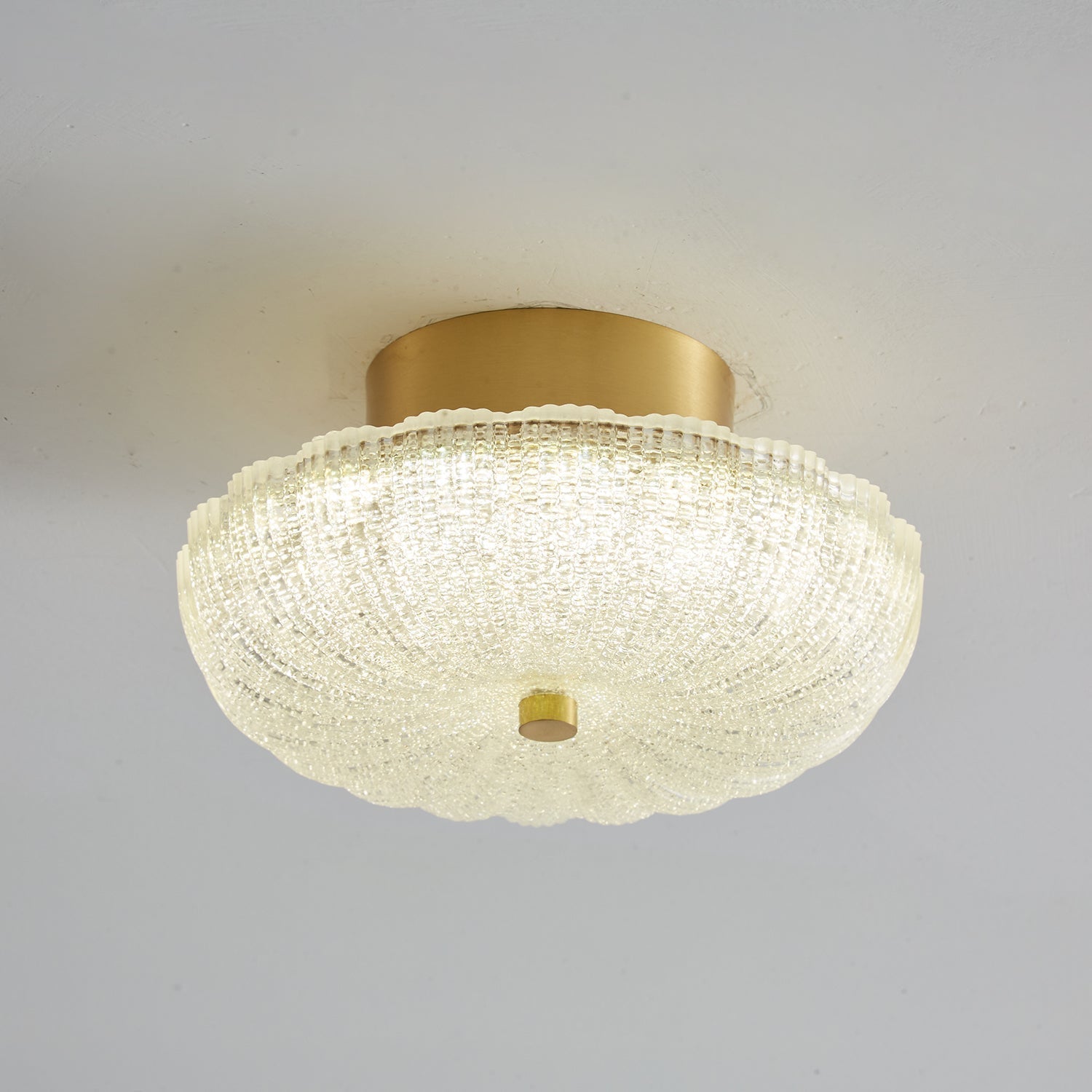 Evraeel Moderne minimalistische Deckenleuchte aus Glas-Letslighting