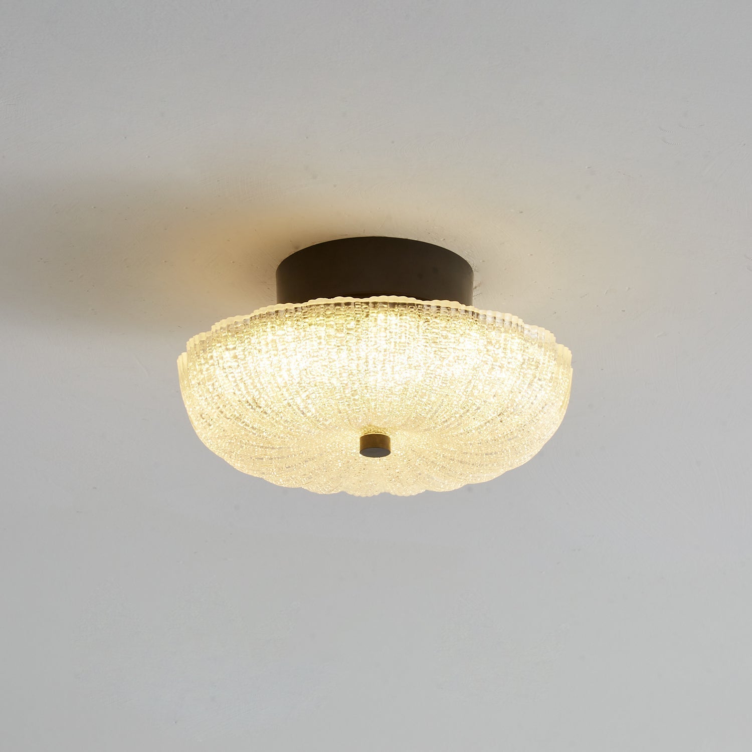Evraeel Moderne minimalistische Deckenleuchte aus Glas-Letslighting