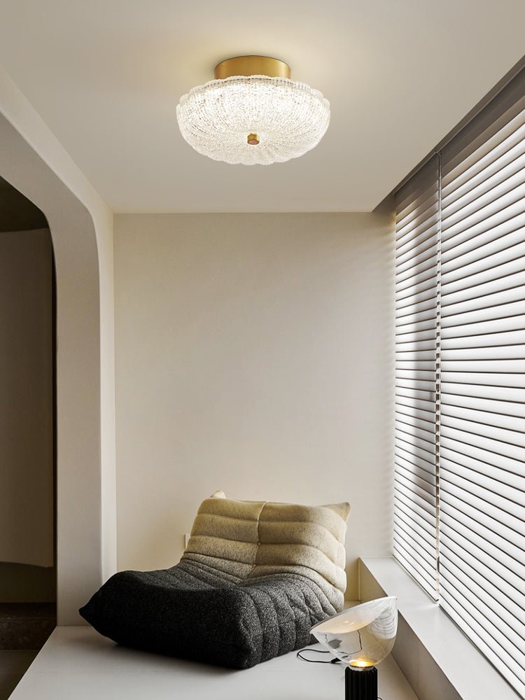 Evraeel Moderne minimalistische Deckenleuchte aus Glas-Letslighting