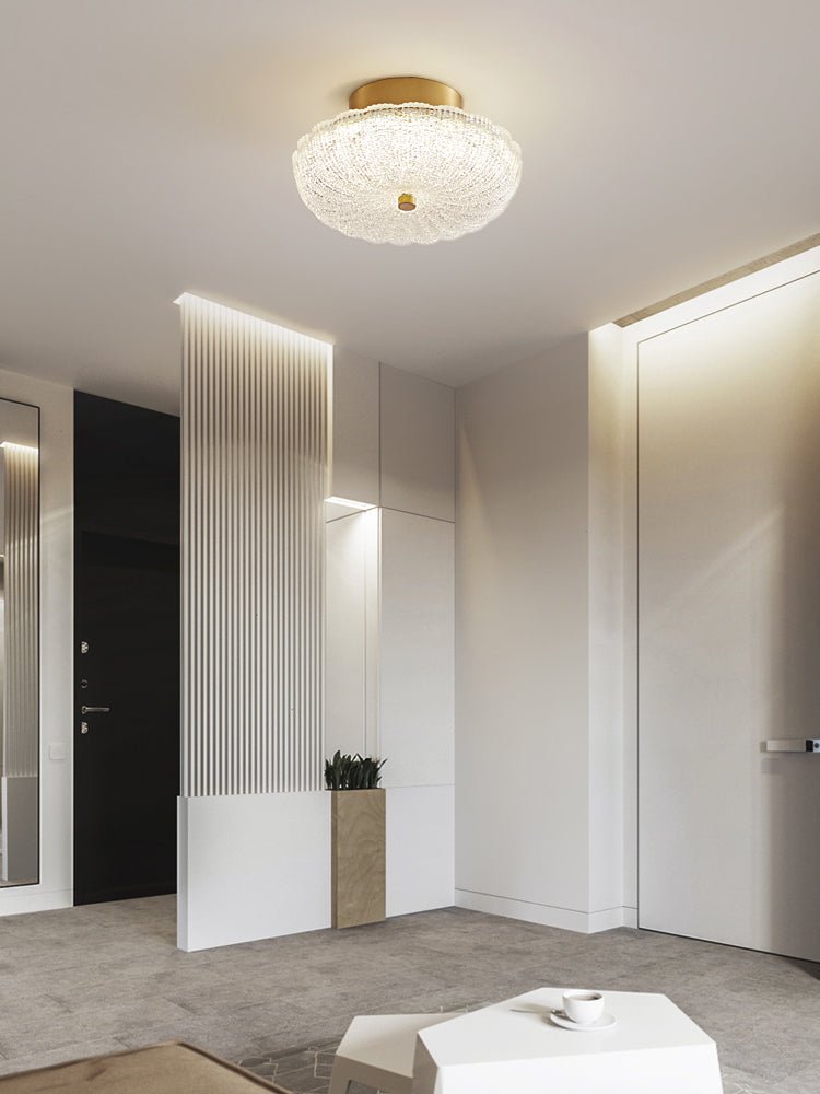 Evraeel Moderne minimalistische Deckenleuchte aus Glas-Letslighting
