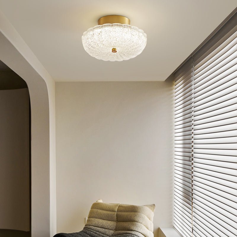 Evraeel Moderne minimalistische Deckenleuchte aus Glas-Letslighting
