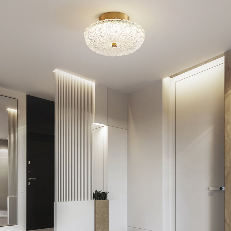 Evraeel Moderne minimalistische Deckenleuchte aus Glas-Letslighting