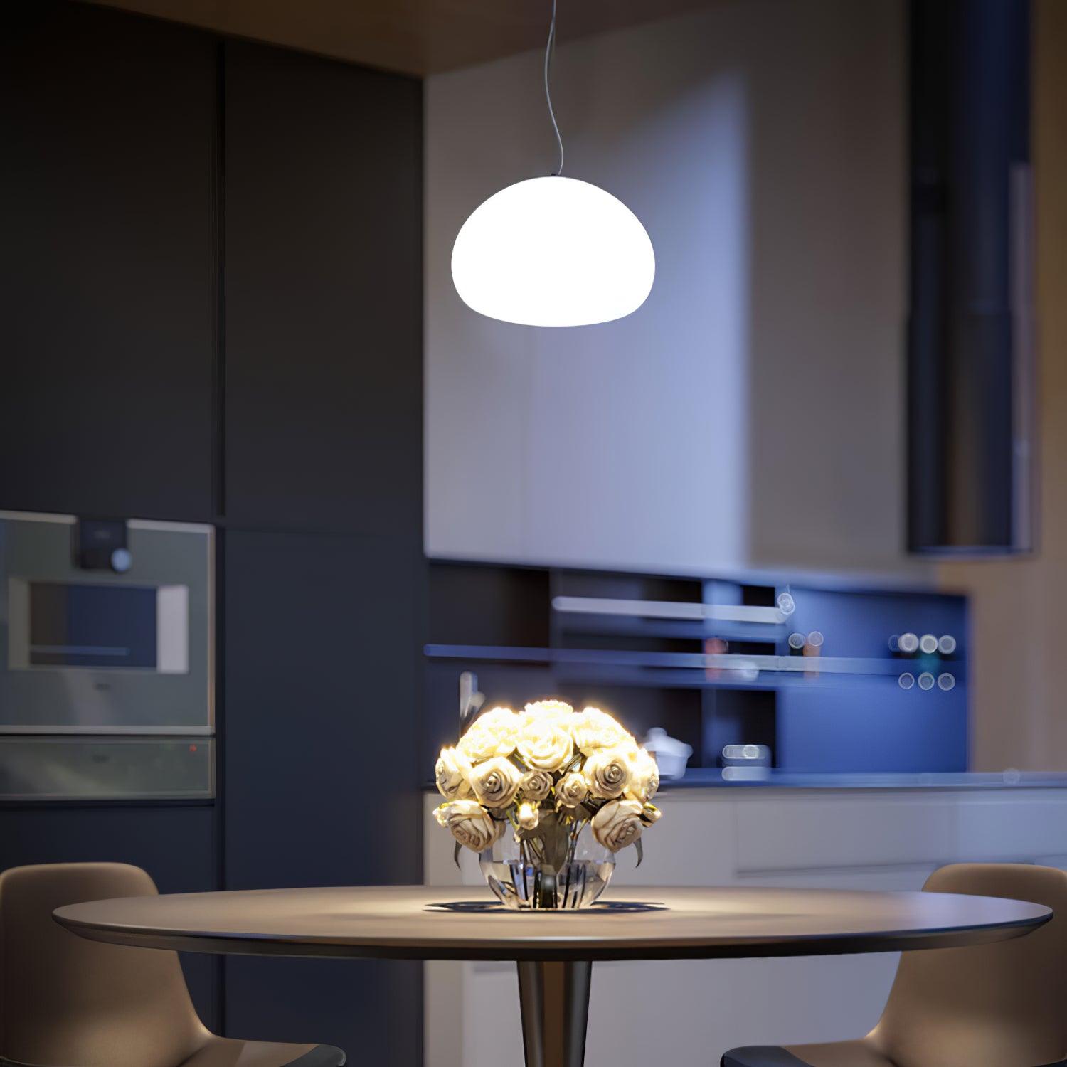 Zerina Glas Gemütlich Pendelleuchte-Letslighting