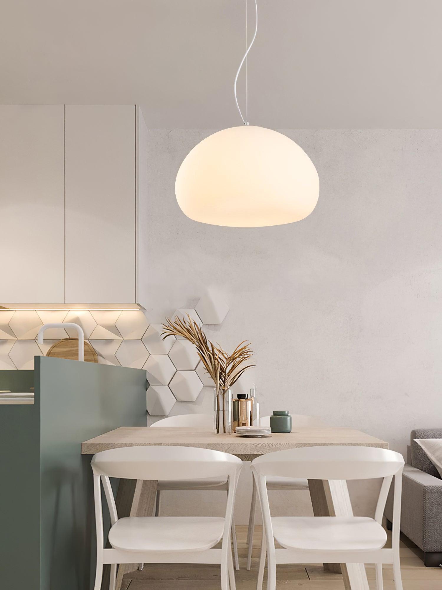 Zerina Glas Gemütlich Pendelleuchte-Letslighting