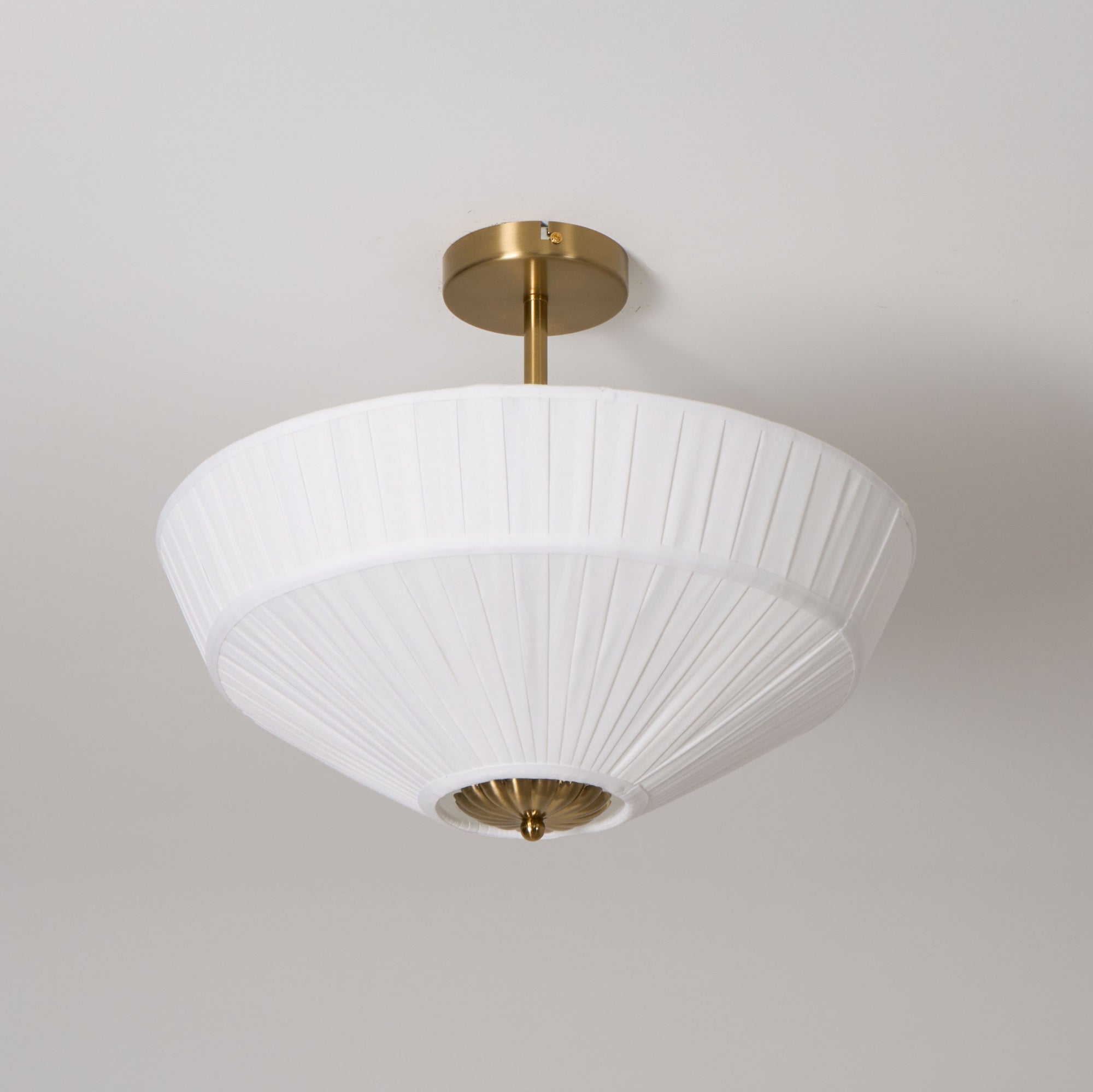 Casoreth Gefaltete Stoff Deckenleuchte-Letslighting