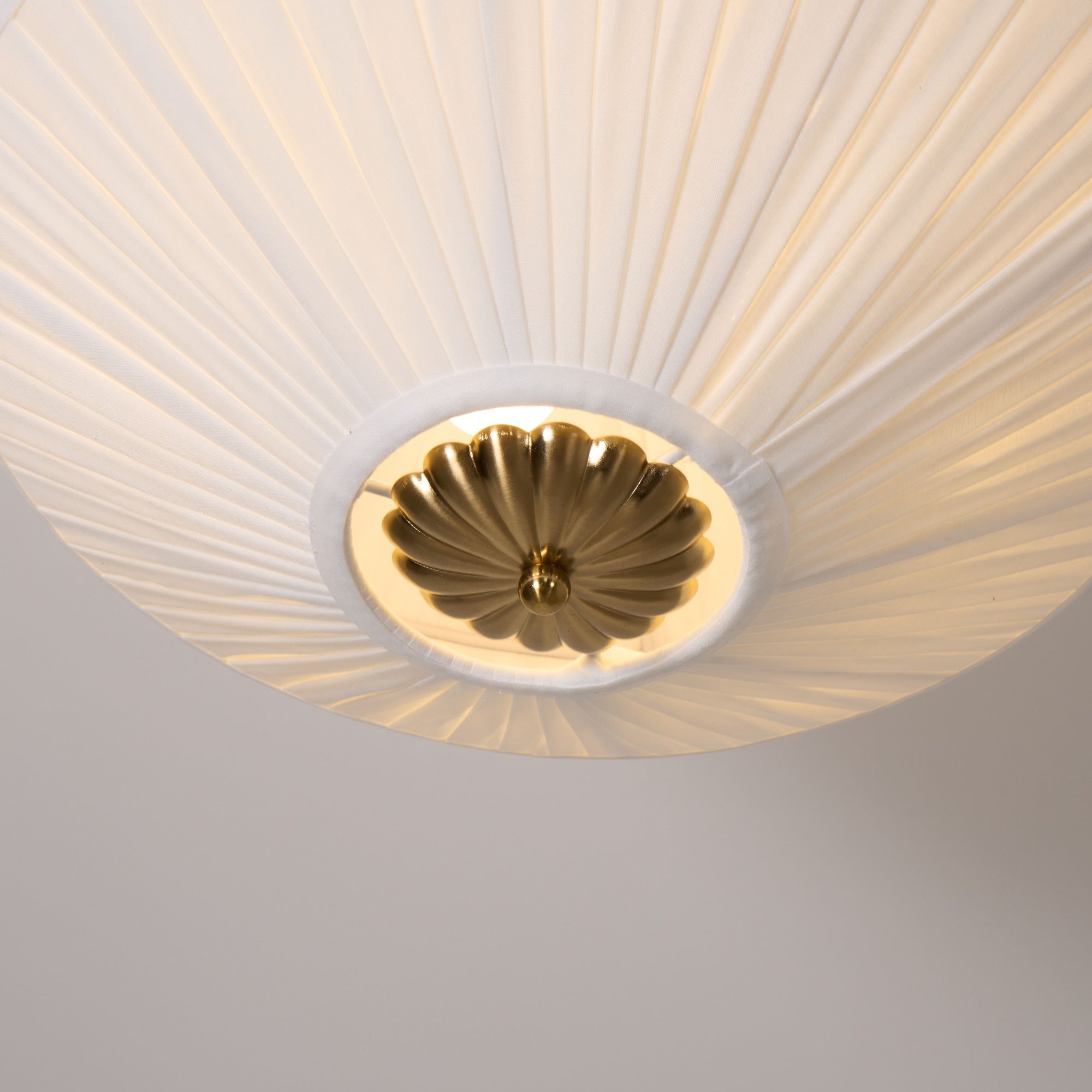 Casoreth Gefaltete Stoff Deckenleuchte-Letslighting