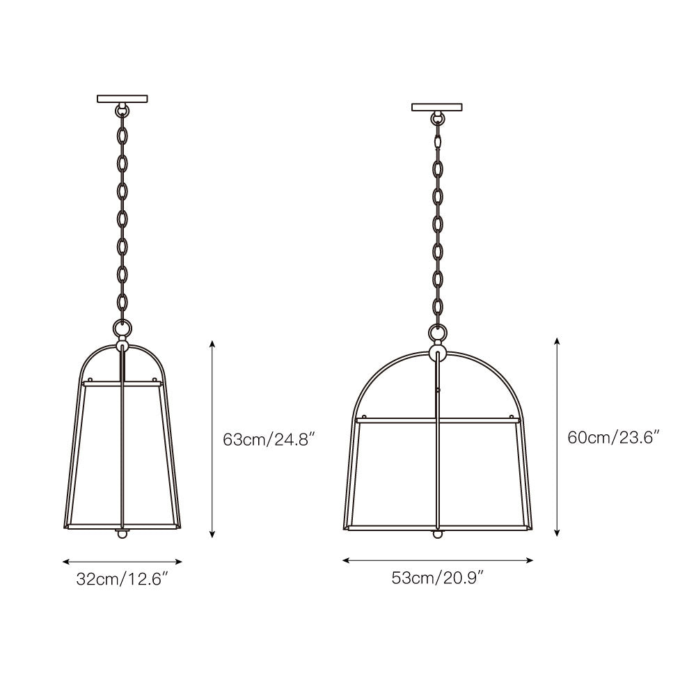 Flare Vintage Industrial Stoff Pendelleuchte-Letslighting