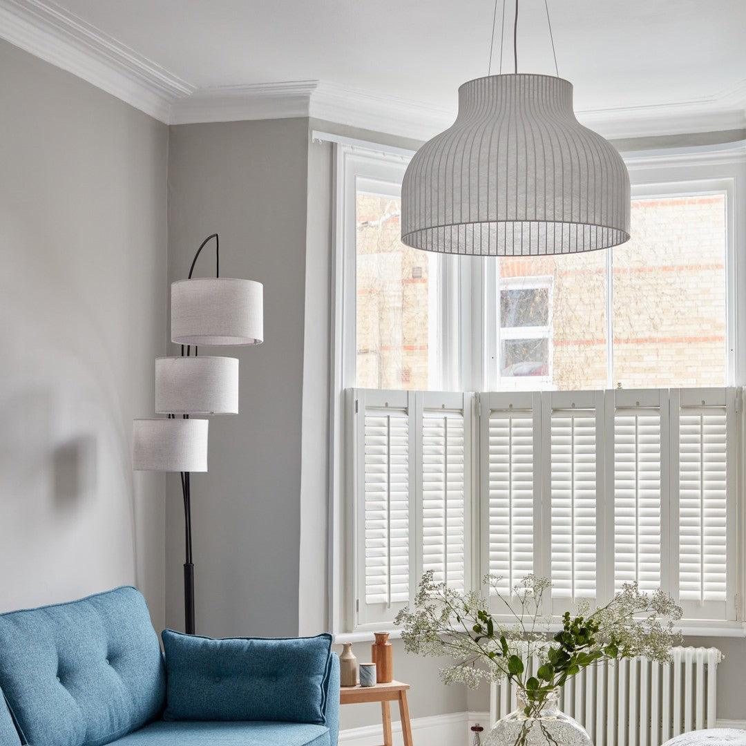 Pendelleuchte Seide Gefaltet Geschwungen Modern Minimalistisch-Letslighting
