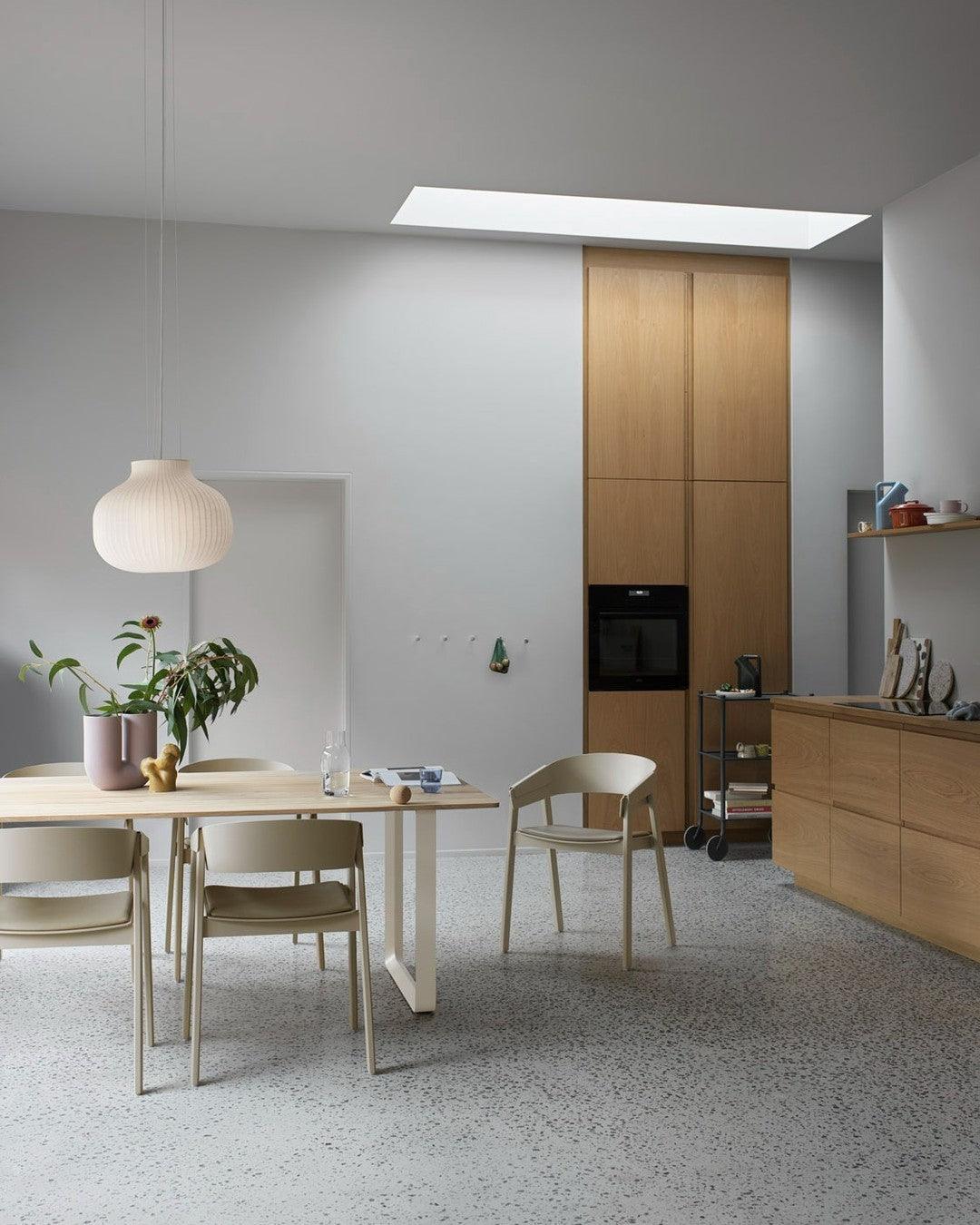 Pendelleuchte Seide Gefaltet Geschwungen Modern Minimalistisch-Letslighting
