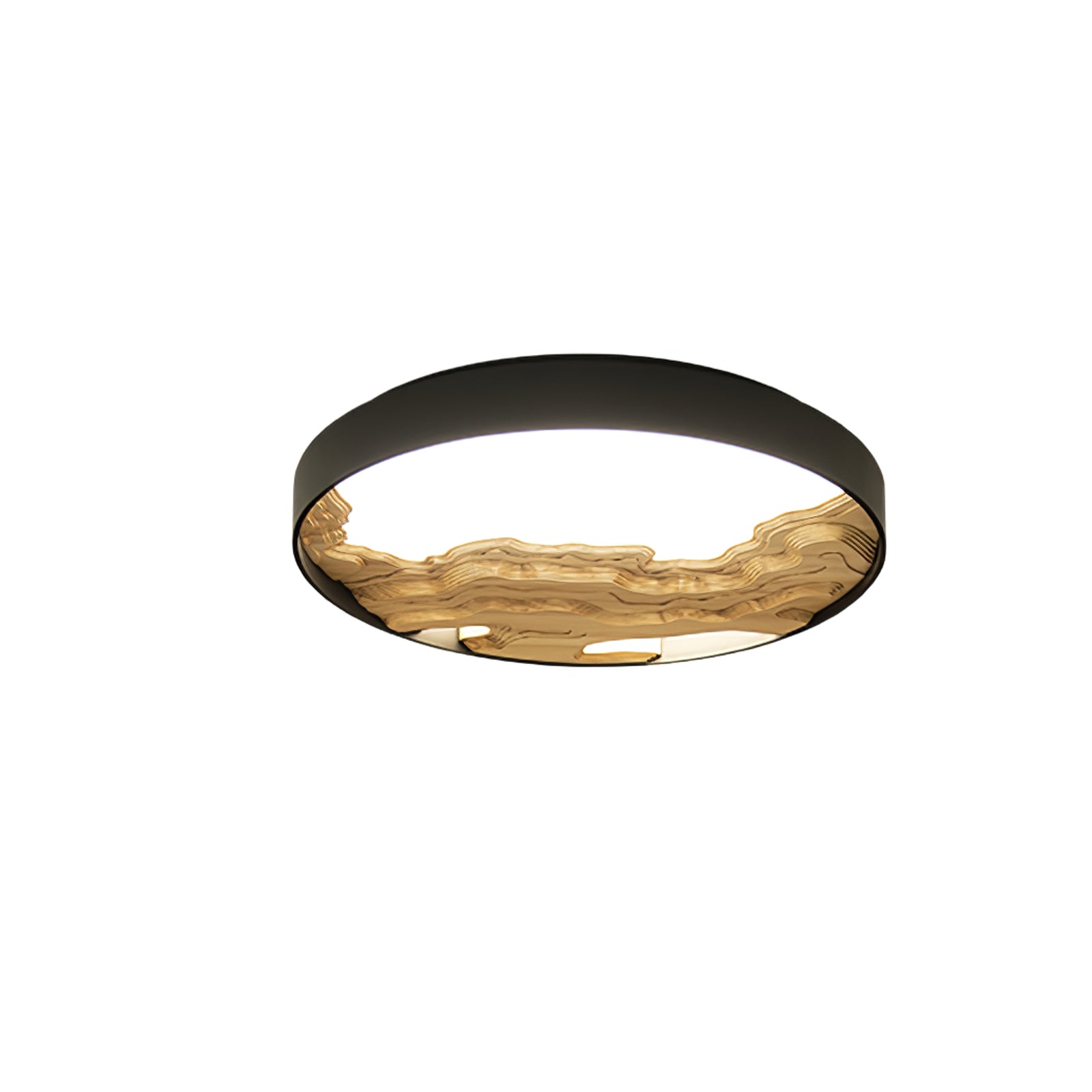 Lustra Deckenleuchte Holz Orientalisch Natur-Letslighting