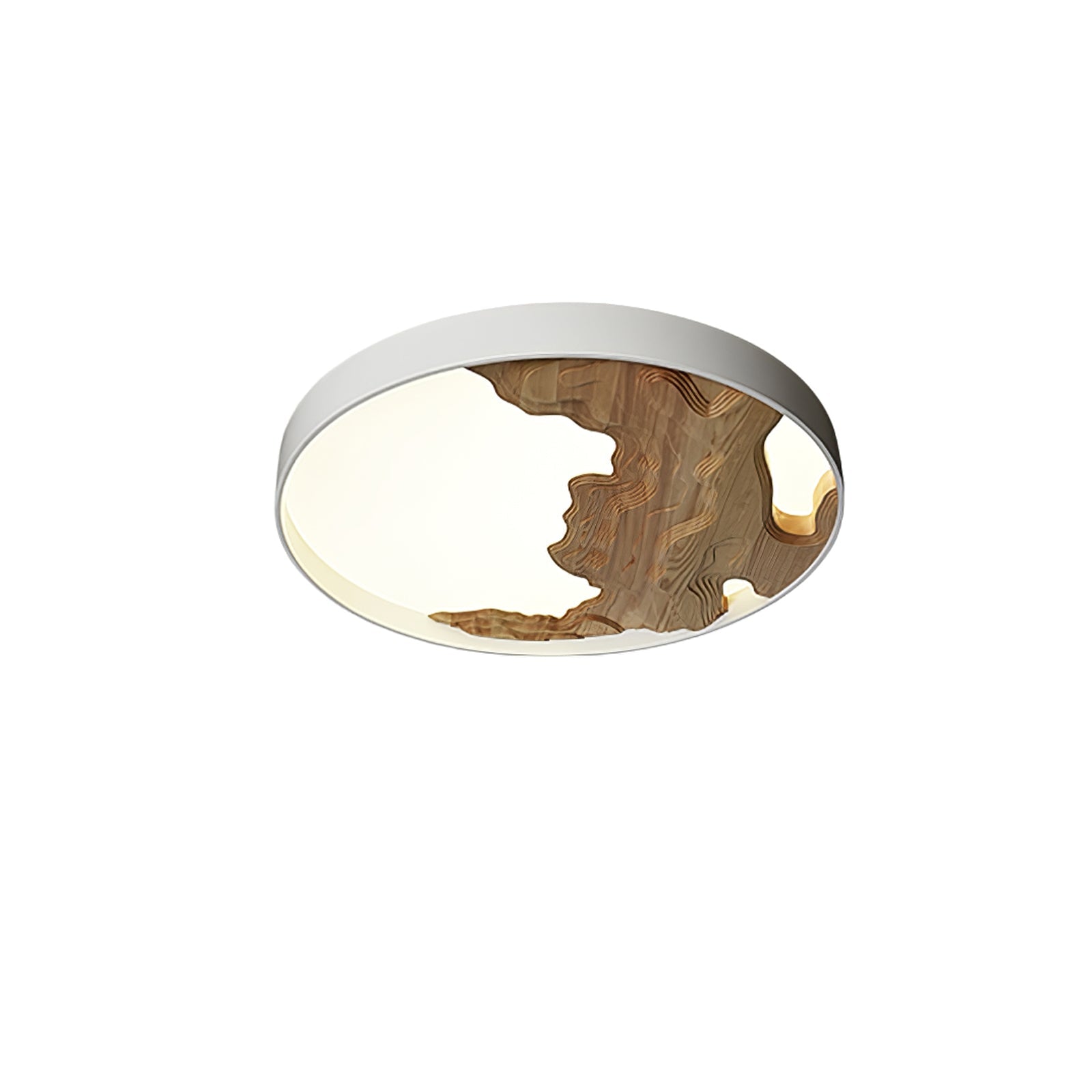 Lustra Deckenleuchte Holz Orientalisch Natur-Letslighting