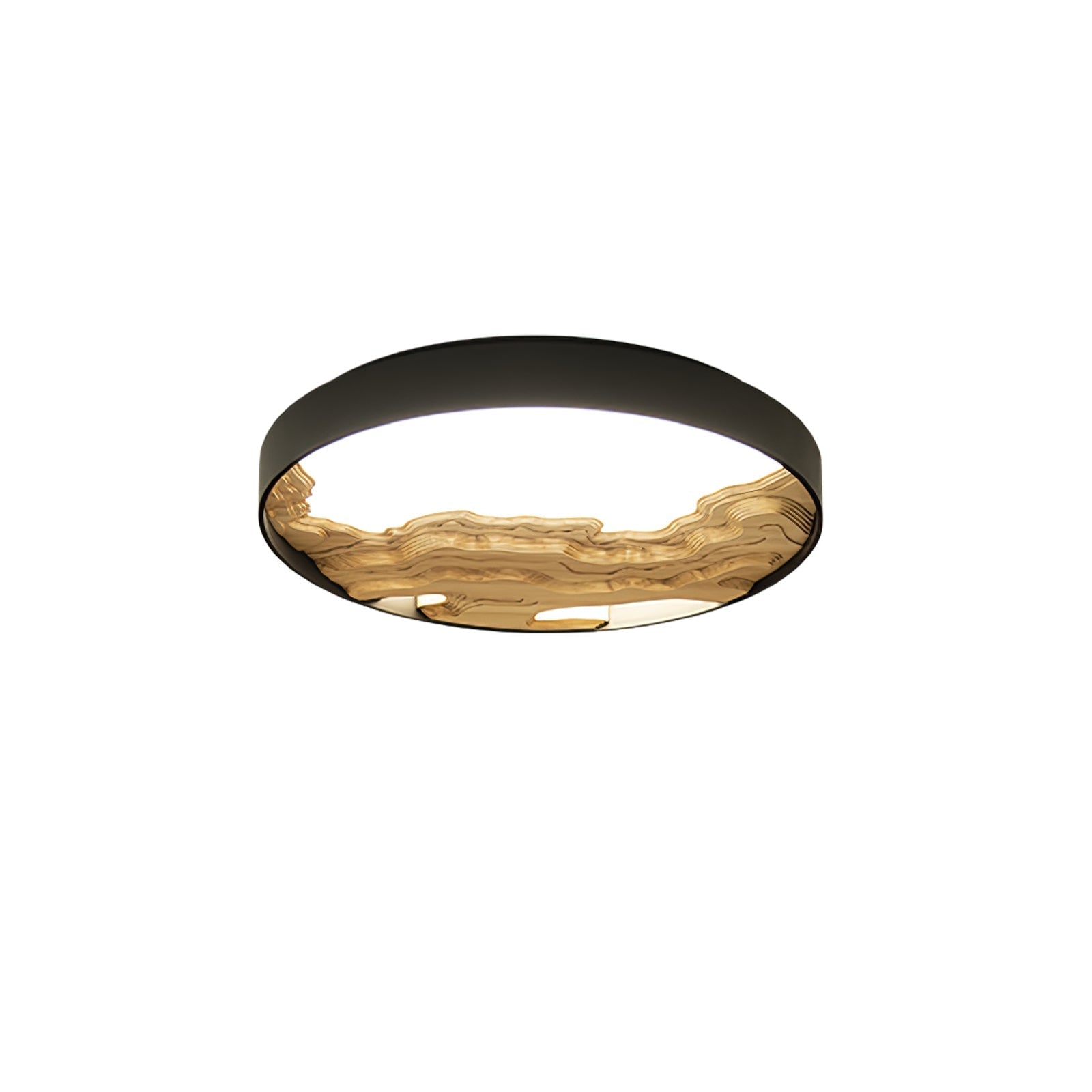 Lustra Deckenleuchte Holz Orientalisch Natur-Letslighting