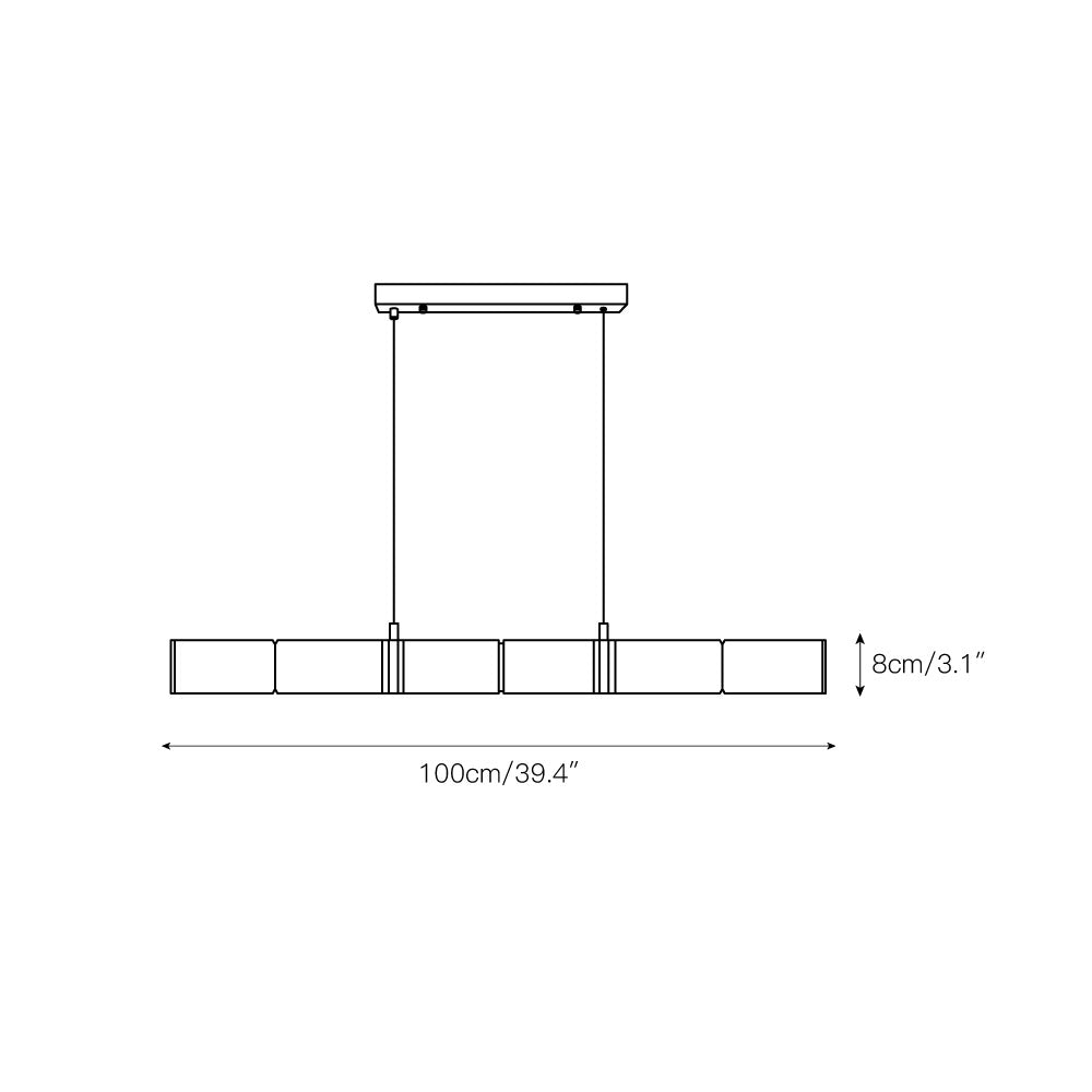 Stream Modern Minimalist Alabaster Pendant Light - Letslighting