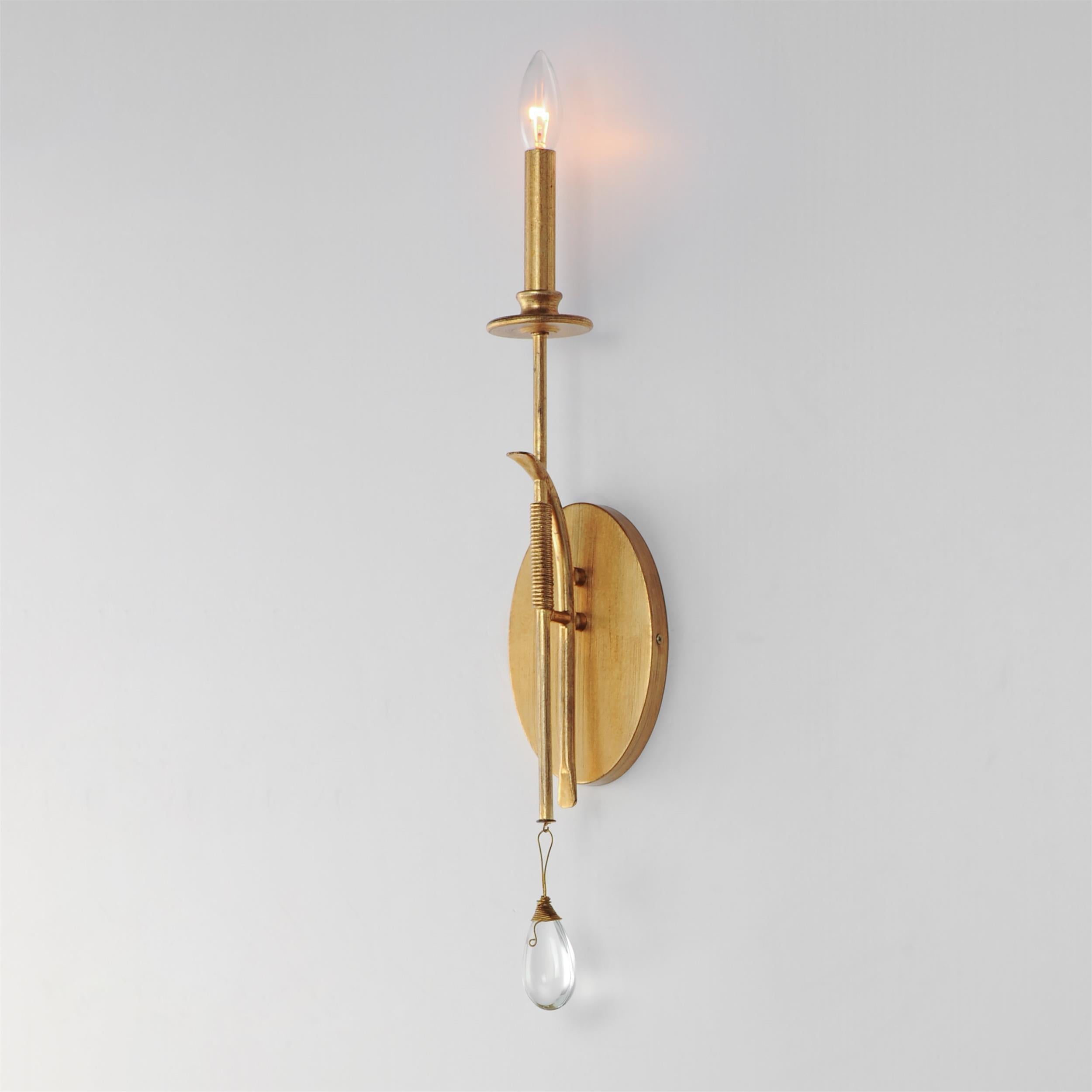 Cotalan Kerze Kristall Wandleuchte-Letslighting