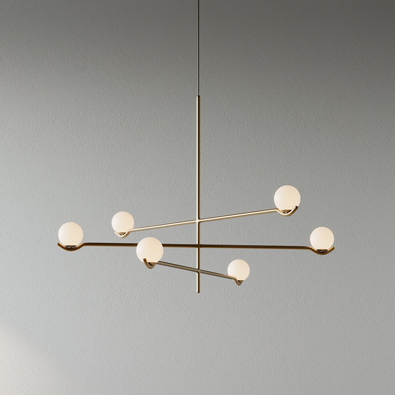 Fayno White Globe Chandelier - Letslighting