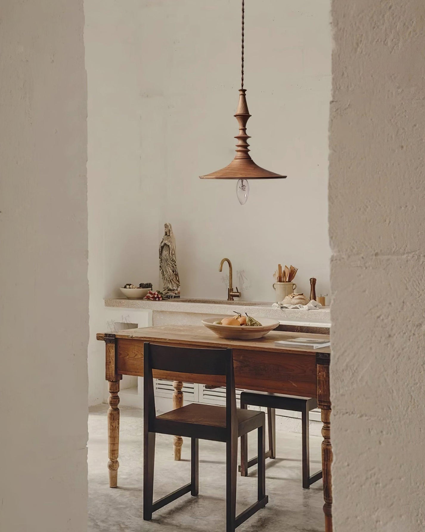 Tessira Holz Industrie Pendelleuchte-Letslighting