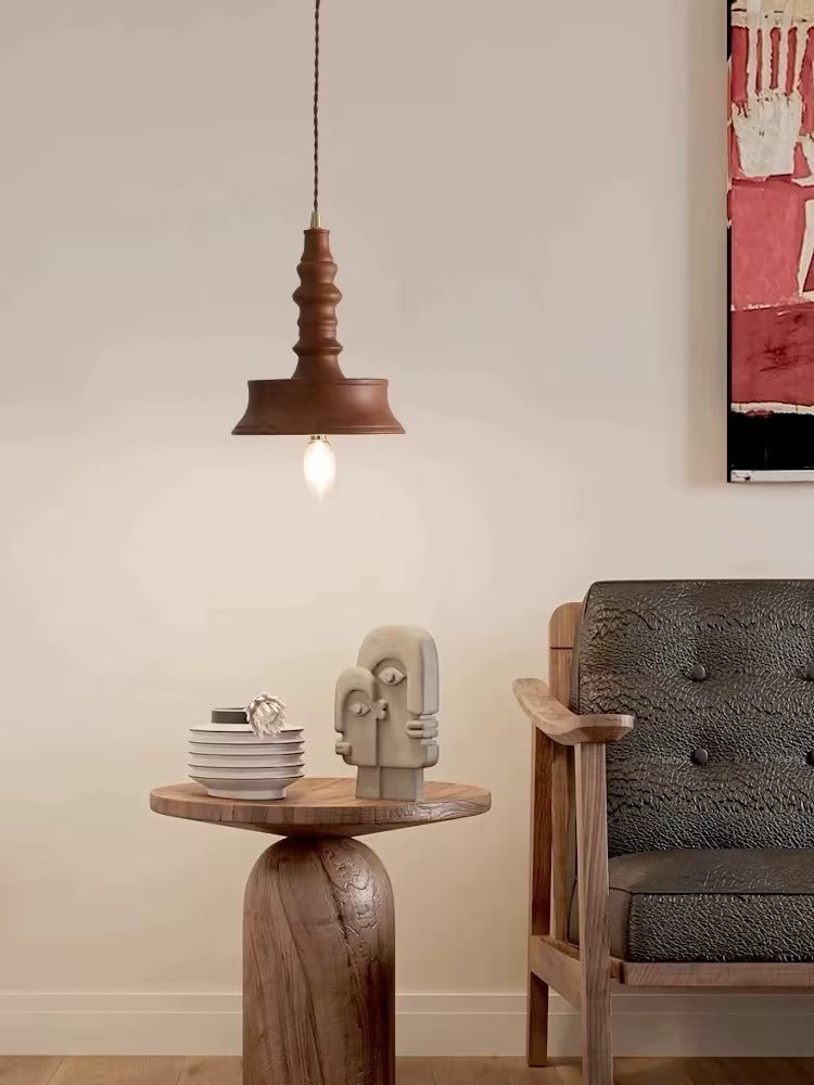 Tessira Holz Industrie Pendelleuchte-Letslighting