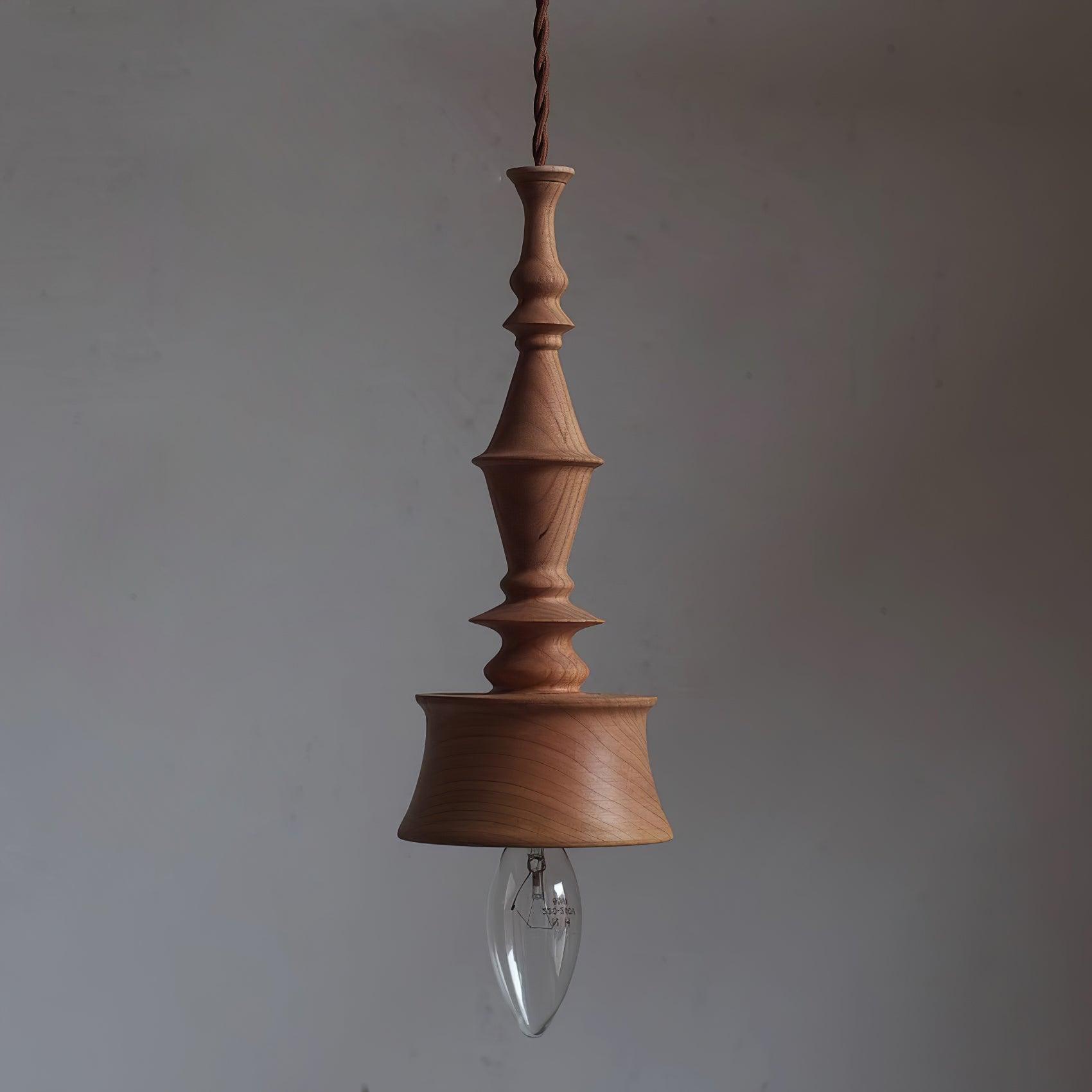 Tessira Holz Industrie Pendelleuchte-Letslighting
