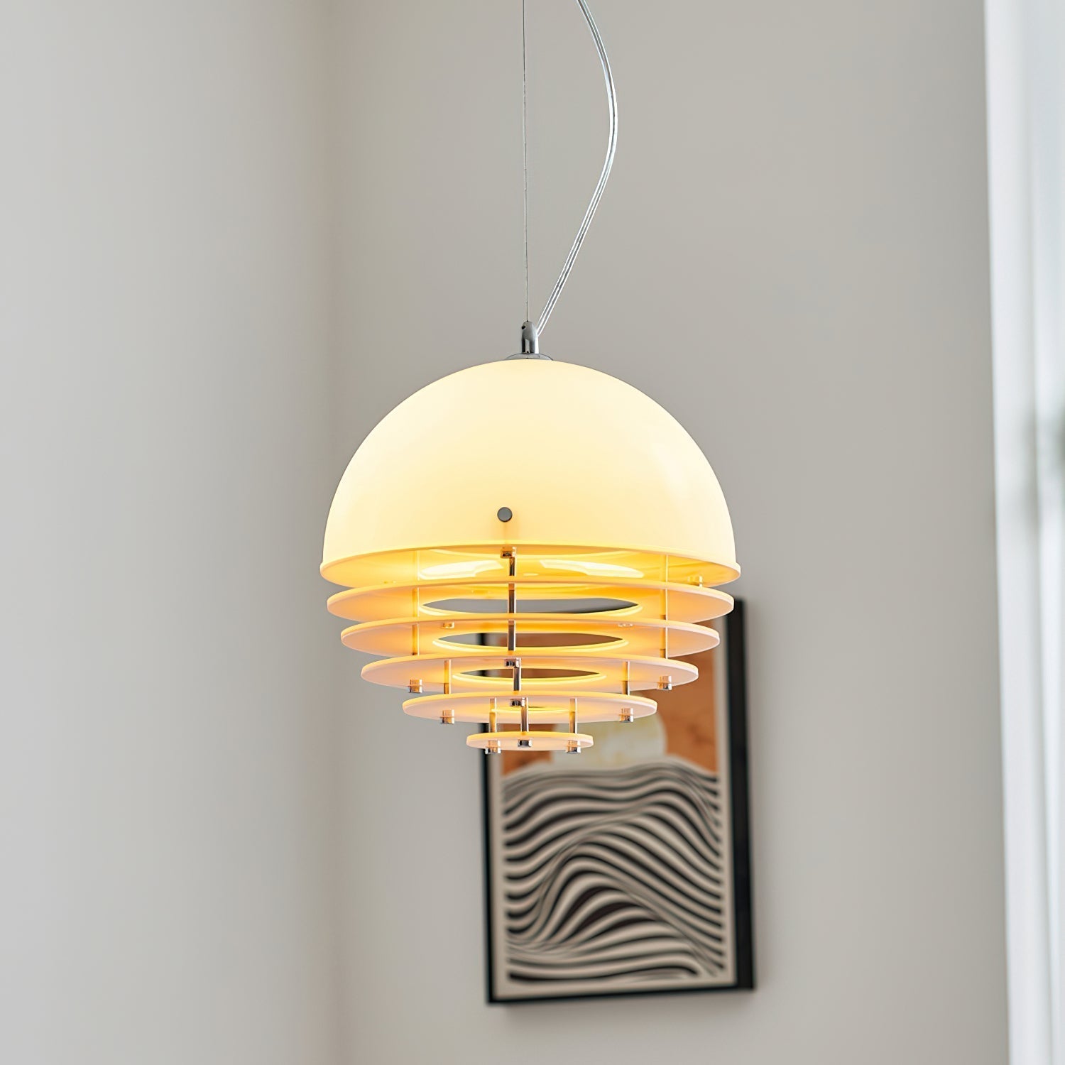 Pendelleuchte Modern Geschichteter Acrylschirm Sanfter Schein-Letslighting